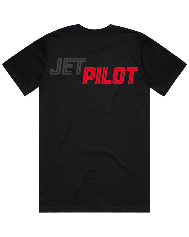 Spliced Unisex Mens Ss Tee Black