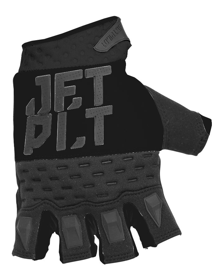 Jetpilot Rx Short Finger Race Glove - Black/Black