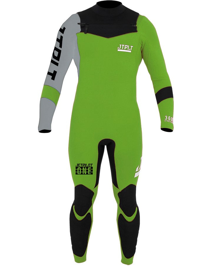 Jetpilot Rx1 Mens 4X3 Cz Ls Gbs Steamer - Green/Black — image 2
