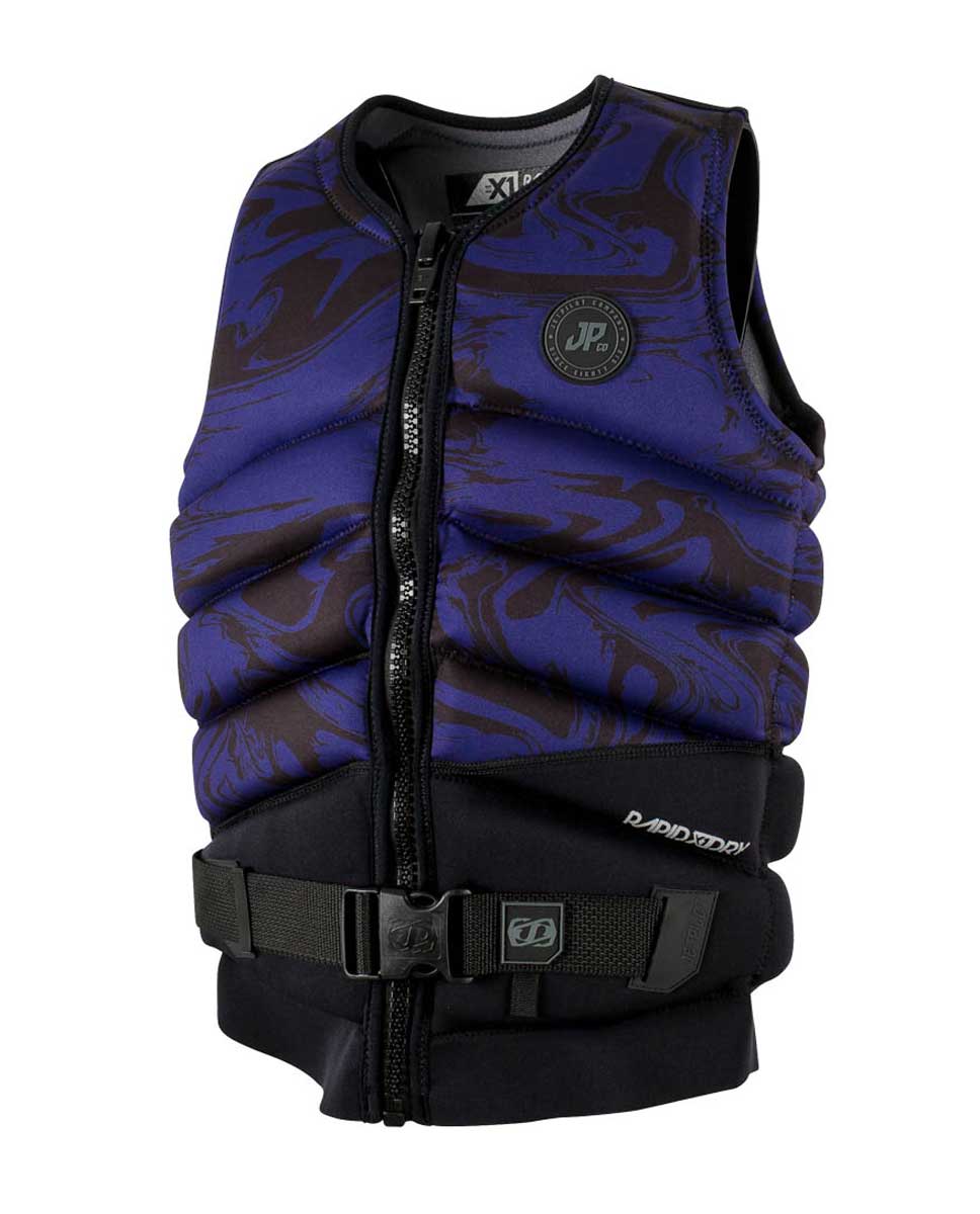 Jetpilot X1 Rapid Dry Ladies Neo Vest - Black/Purple 2