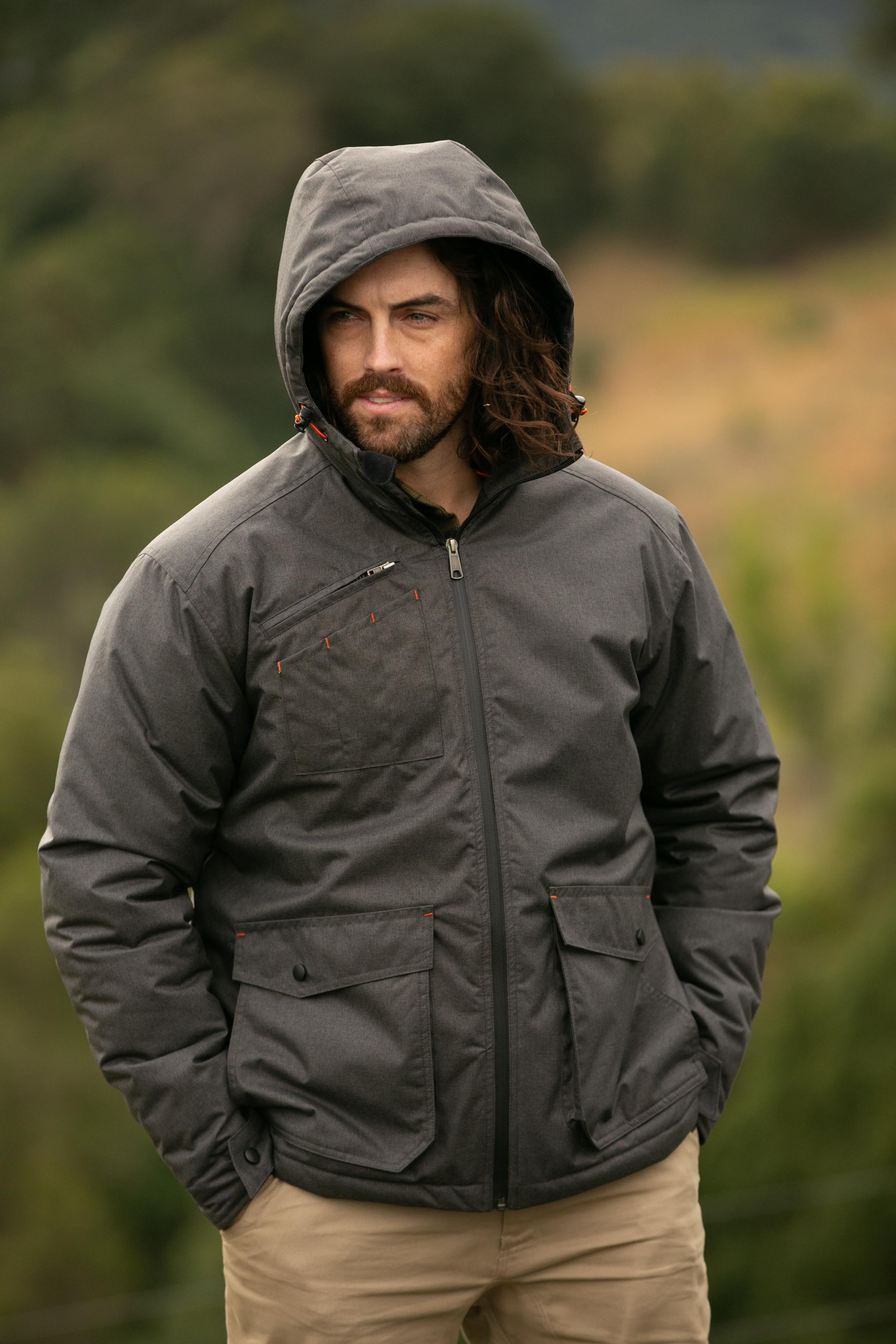 Jetpilot Onsite Pro Mens Jacket - Charcoal - photo 12 — image 2