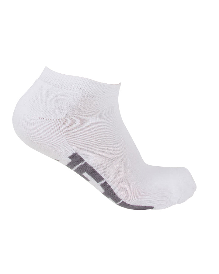 Jetpilot Corp Mens No-Show Sock - White