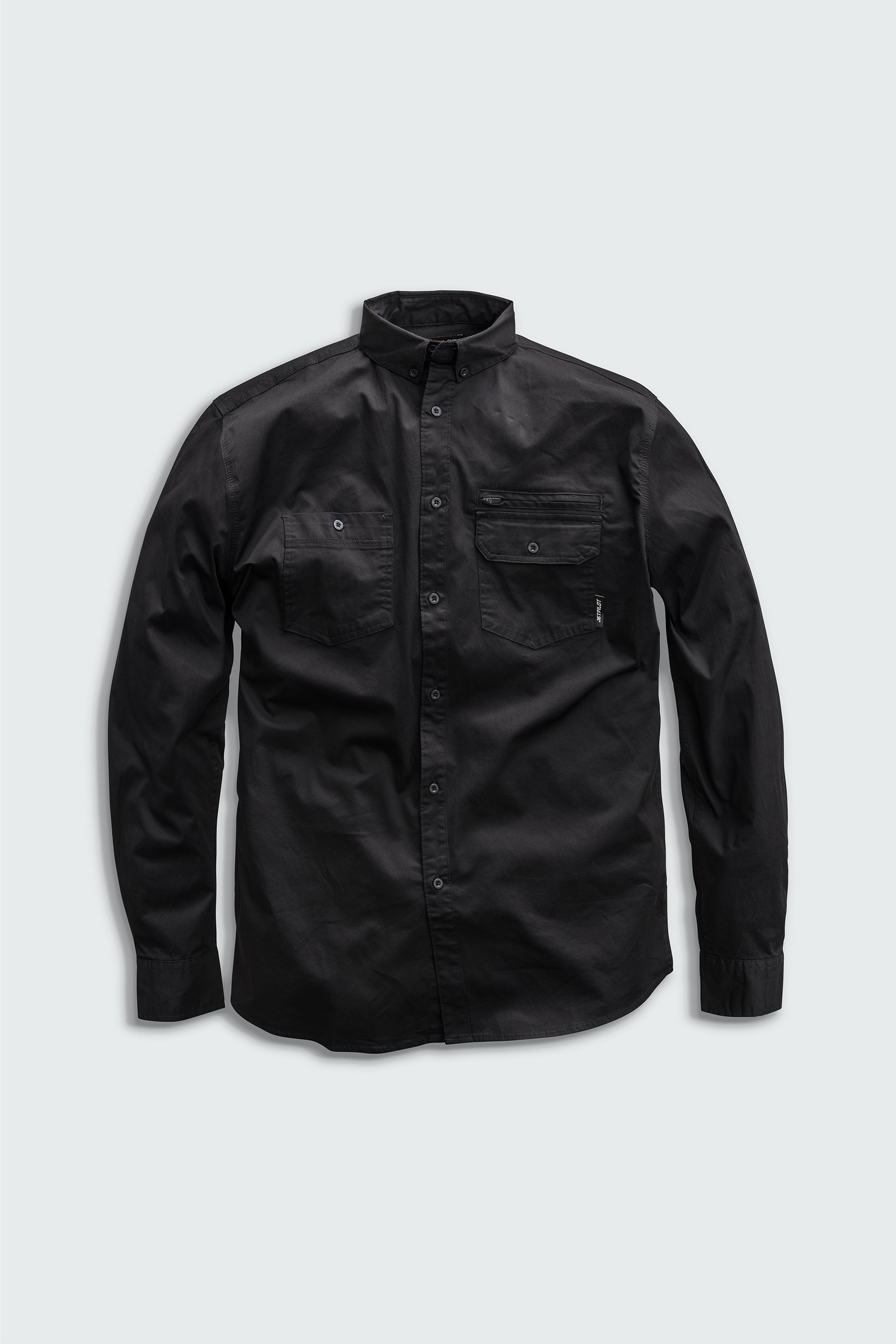 Fueled Mens Long Sleeve Shirt - Black - photo 5 — image 2
