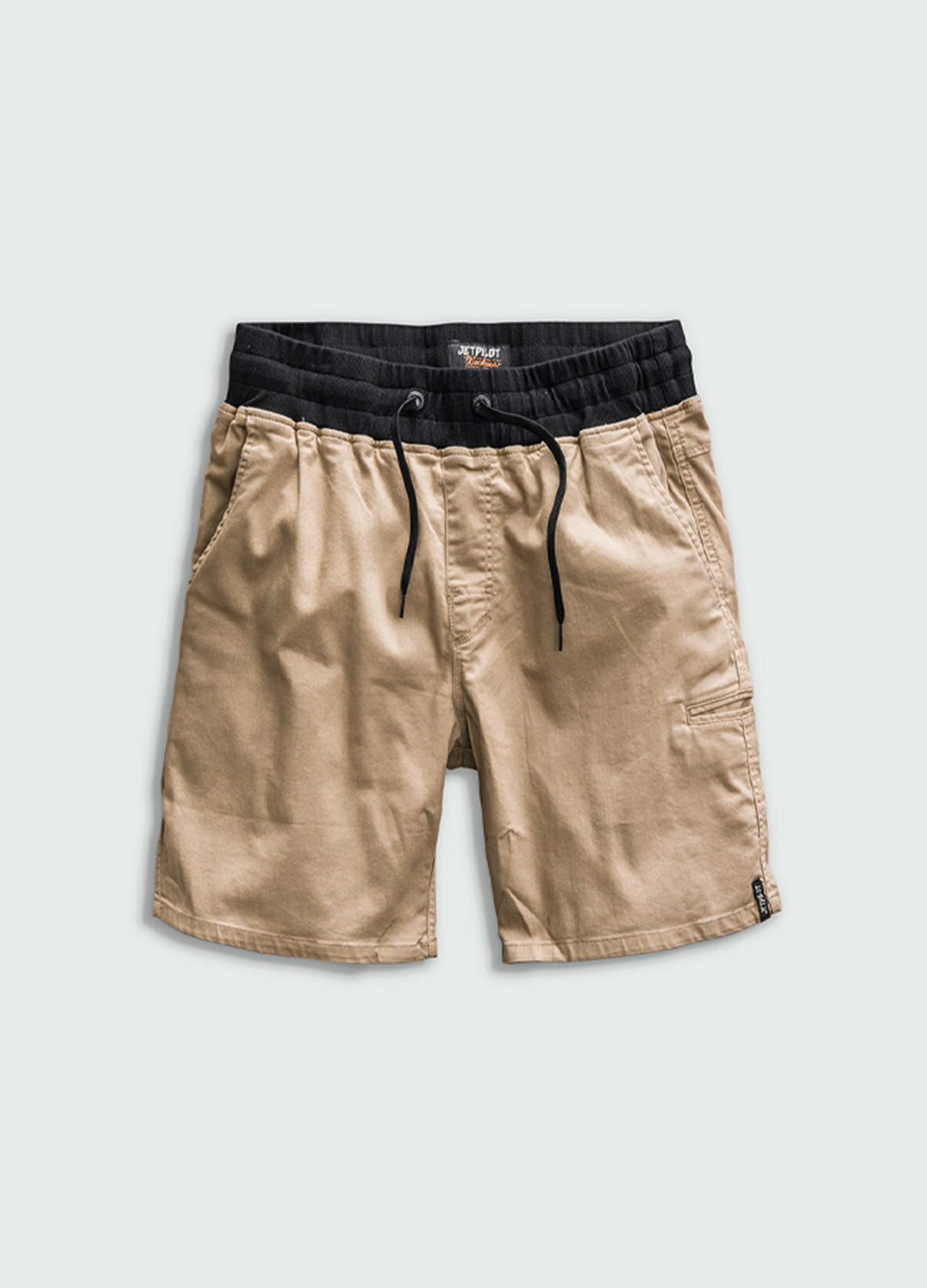 Jetpilot Stretched Out Mens Walkshort - Khaki - photo 5 — image 2