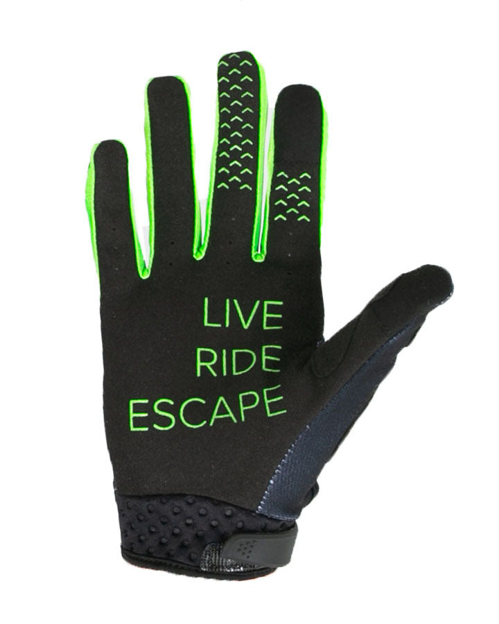 Jetpilot Rx Super Lite Glove - Black Green 2