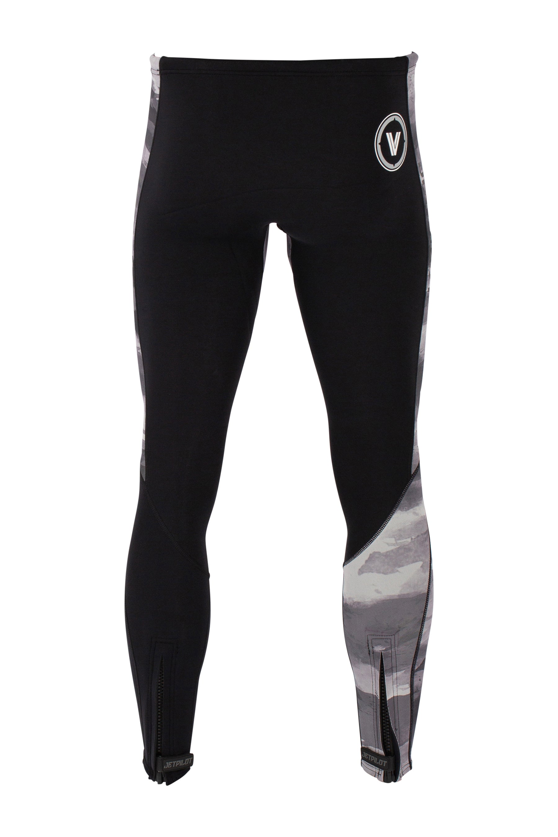 Jetpilot Venture Mens Neoprene Wetsuit Pants - Black/Camo 2