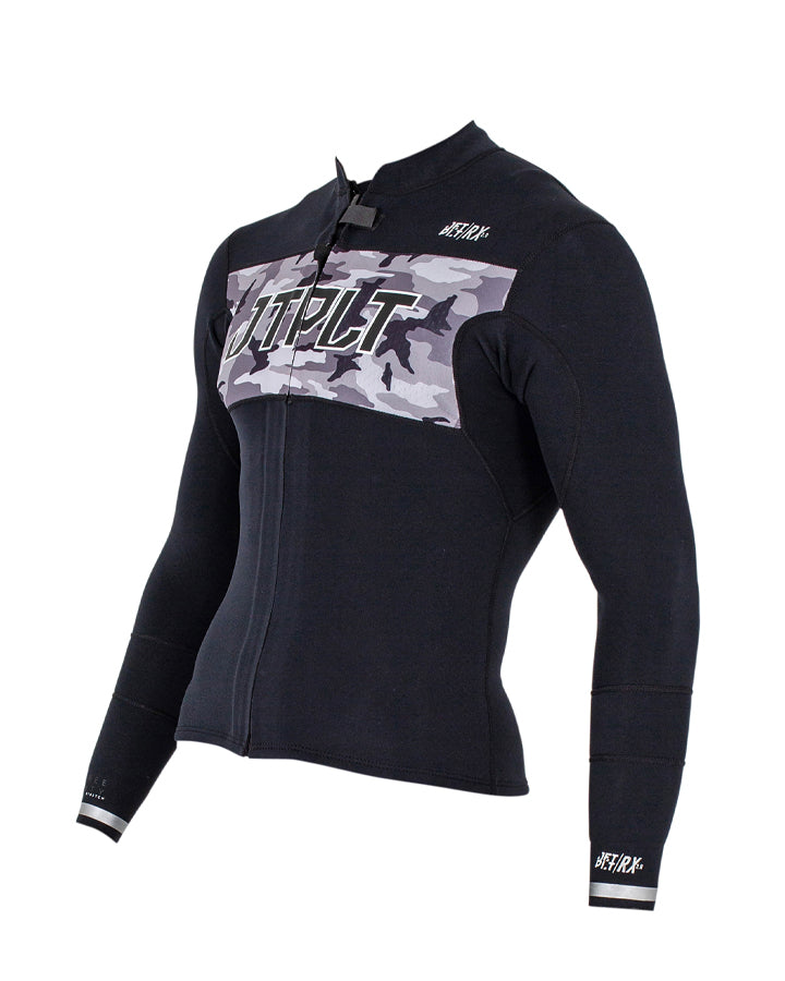 Jetpilot Mens Jetpilot Rx Race Jacket - Black/Camo