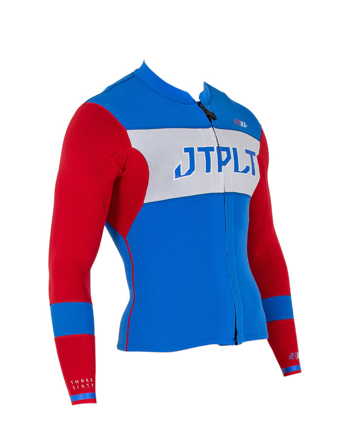 Jetpilot Mens Jetpilot Rx Race Jacket - Red/White/Blue