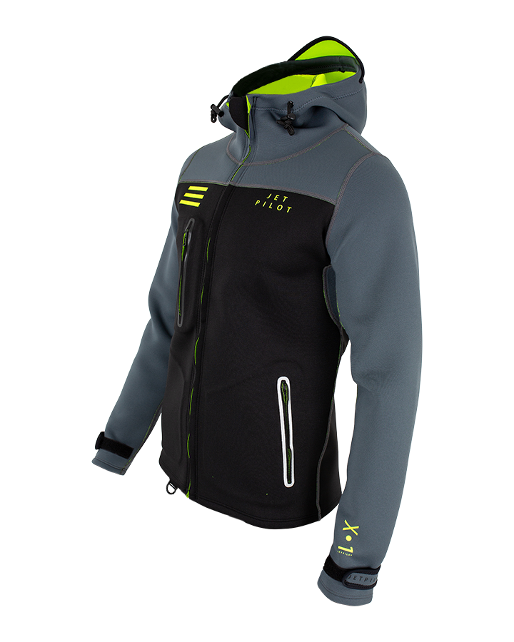 Jetpilot Mens X1 Tour Coat - Black/Charcoal