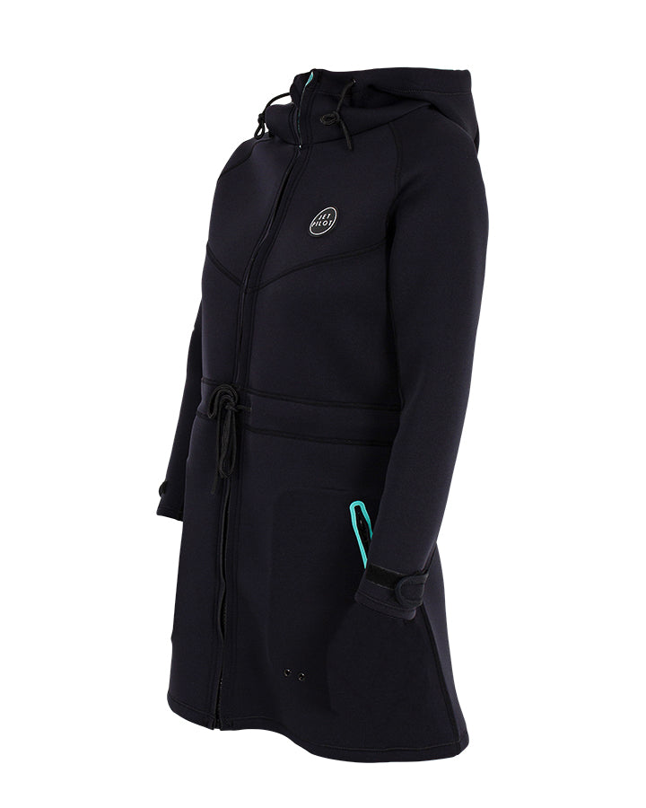 Jetpilot Venture Ladies Long Tour Coat Black 2