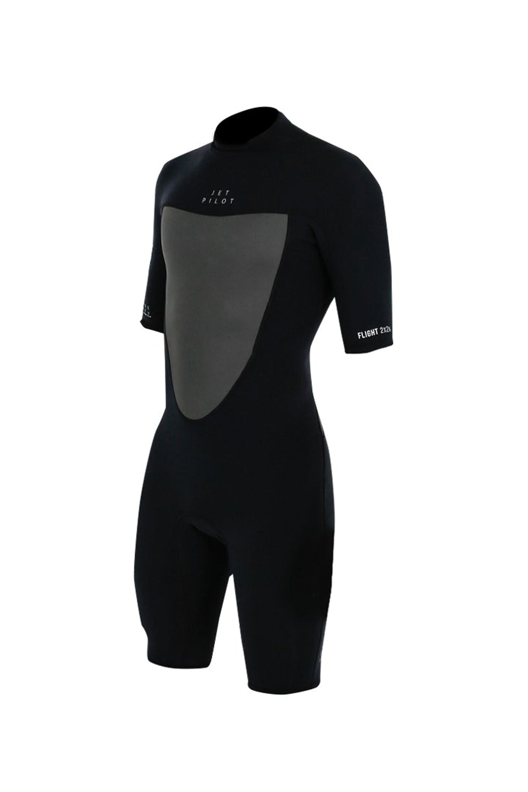Jetpilot Flight 2X2 BZ SS Springsuit - Black