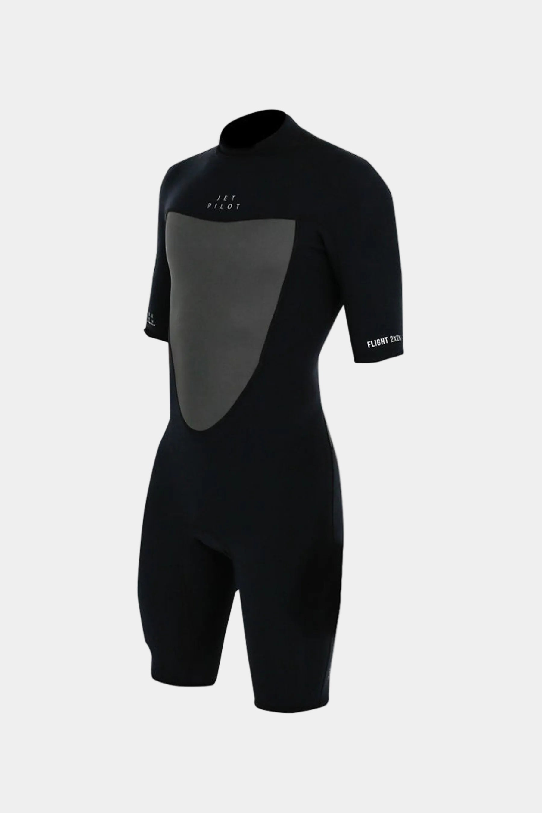 Jetpilot Flight 2X2 BZ SS Springsuit - Black — view 01 (3)