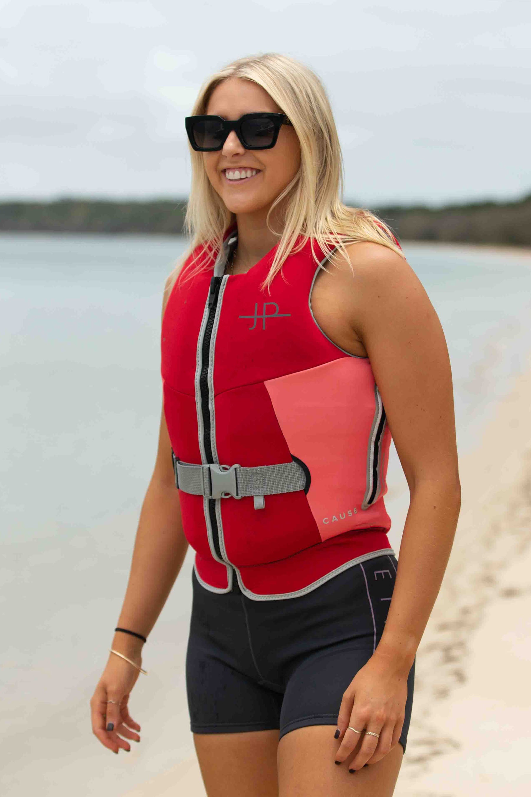 Jetpilot Cause Ladies Life Jacket - Red