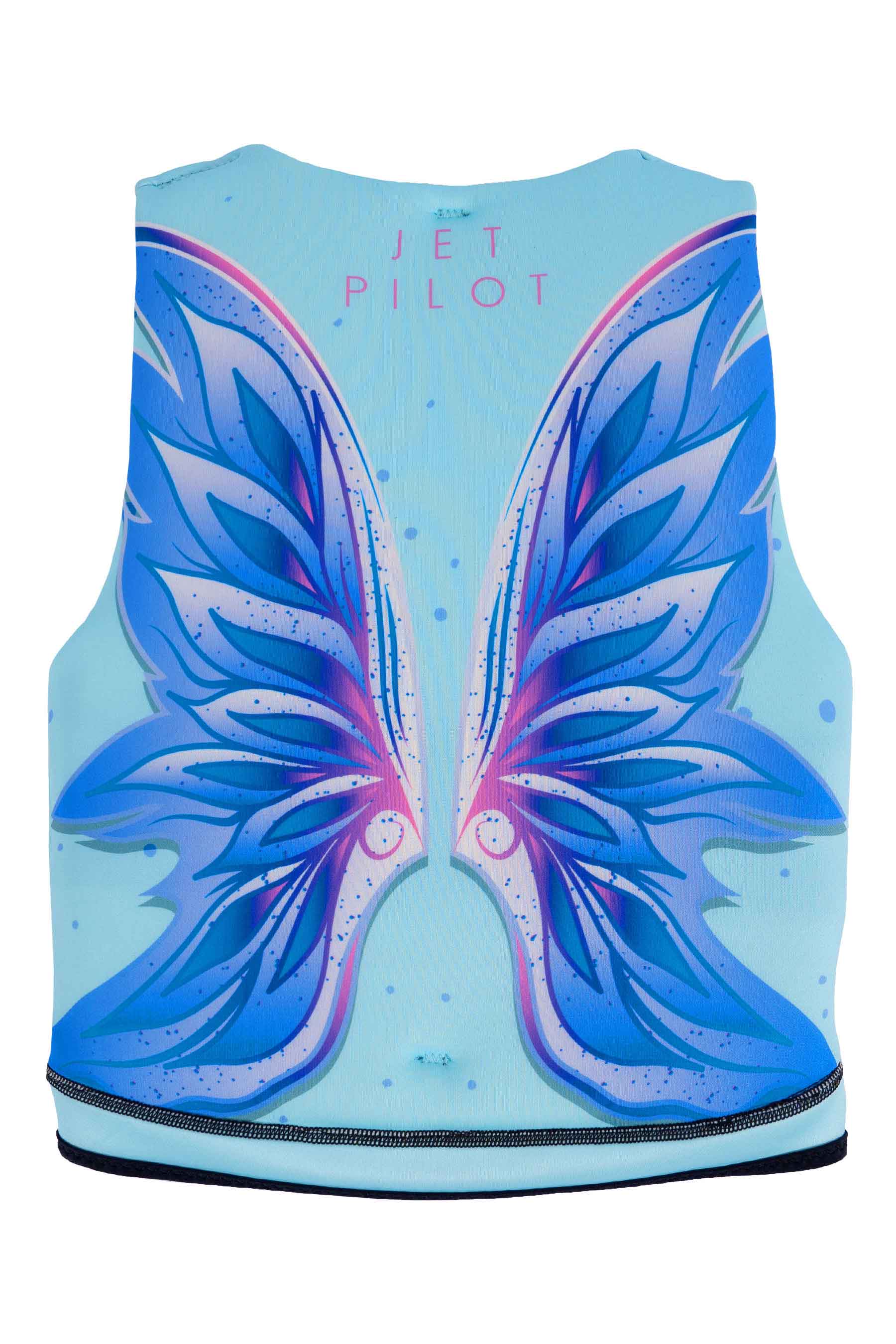 Jetpilot Wings Youth Cause Neo Life Jacket - Blue
