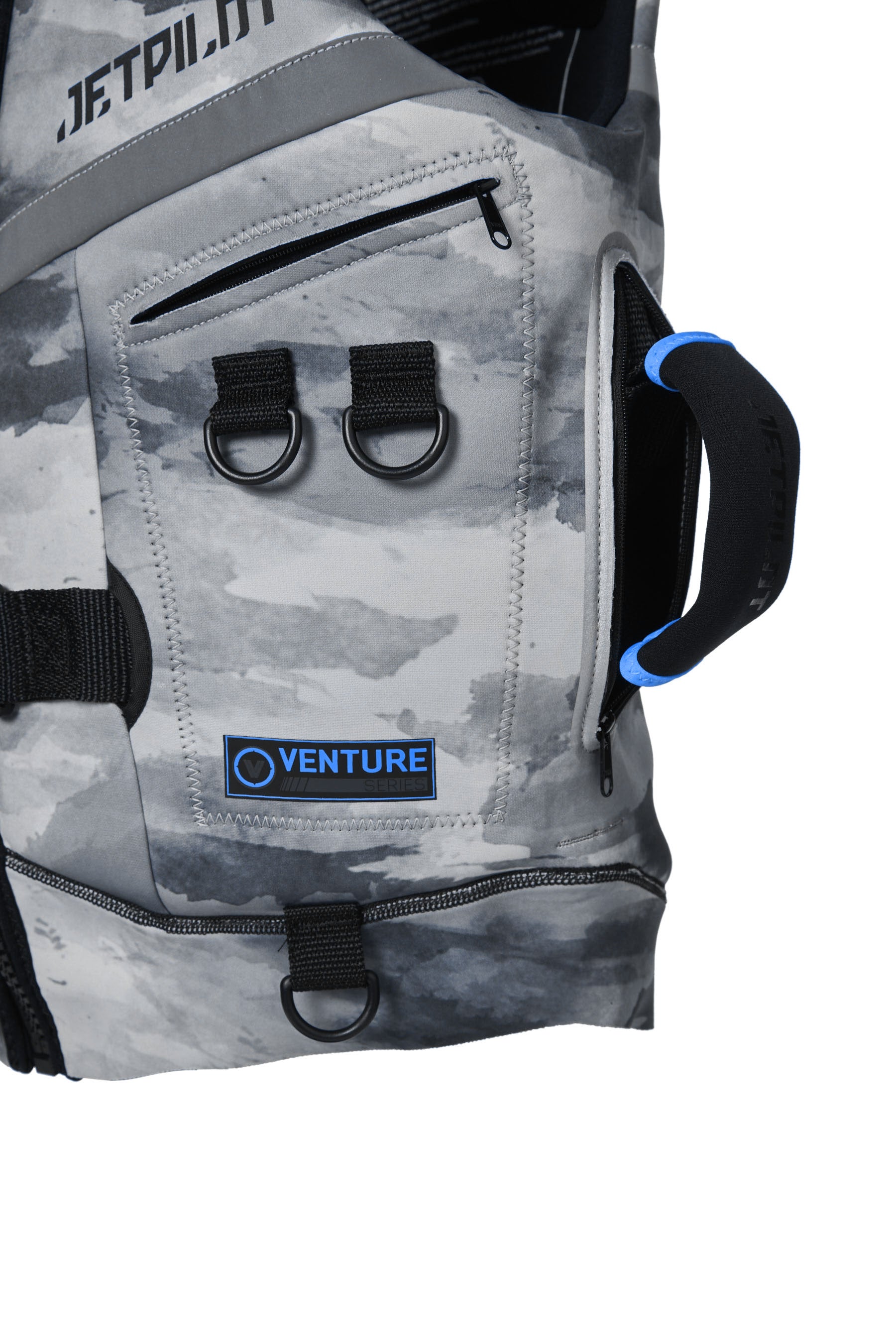 Venture Mens Neo Life Jacket Grey/Camo 10