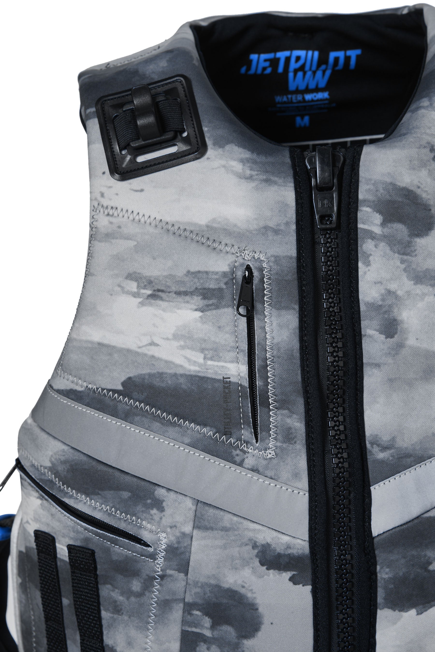 Venture Mens Neo Life Jacket Grey/Camo 12