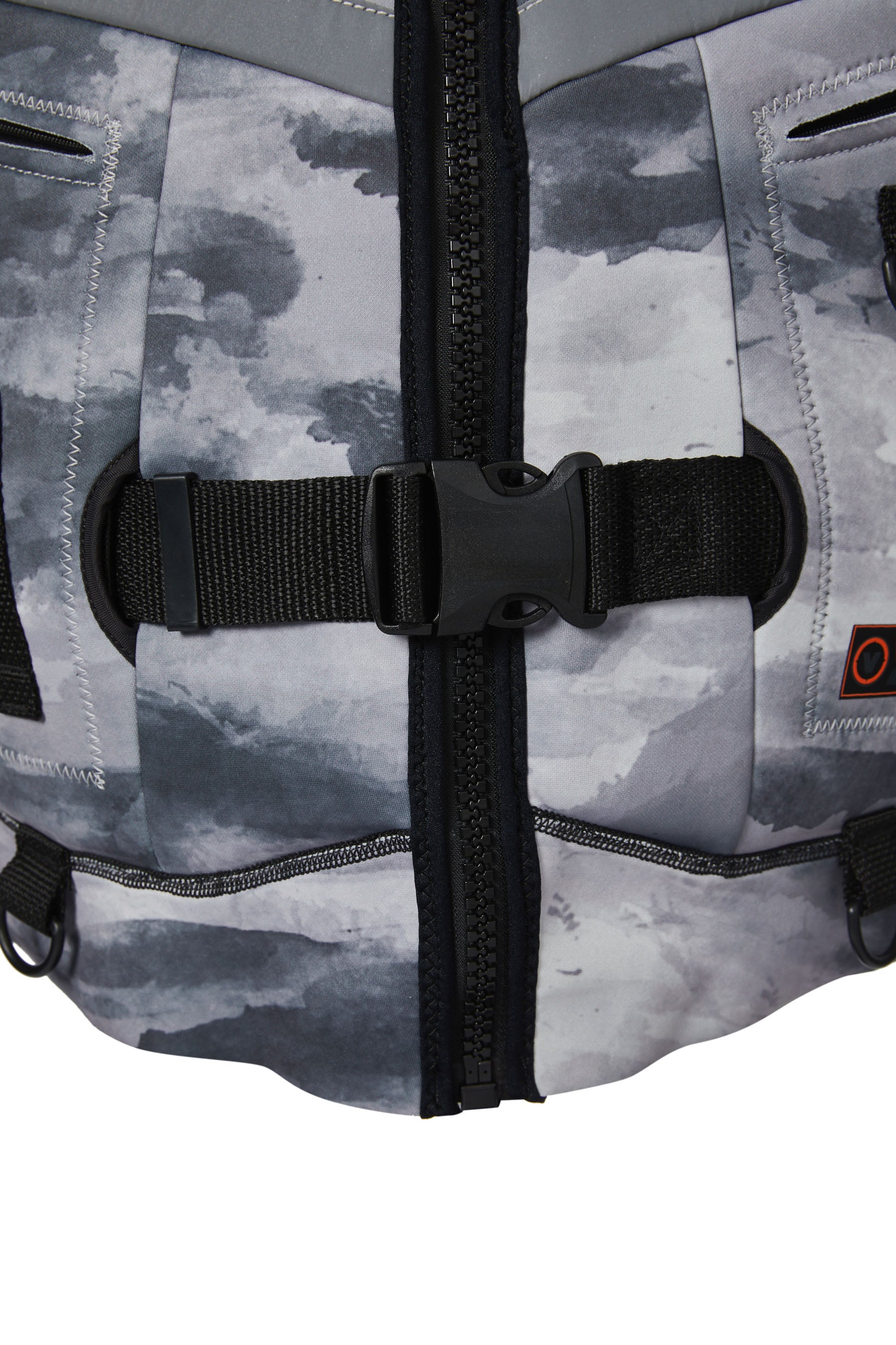 Venture Mens Neo Life Jacket Grey/Camo 14