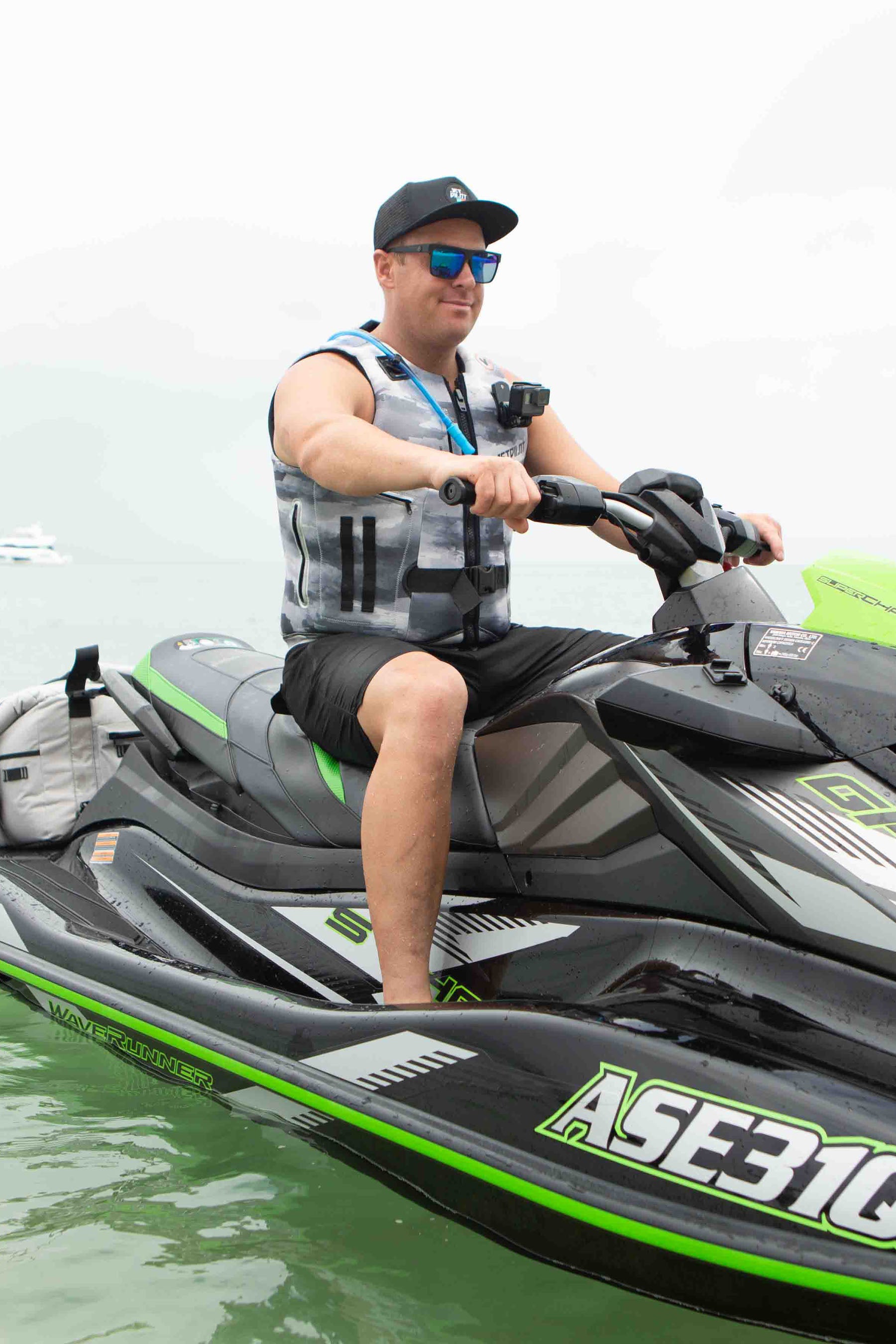 Jetpilot Venture Mens Neo Life Jacket - Grey/Camo