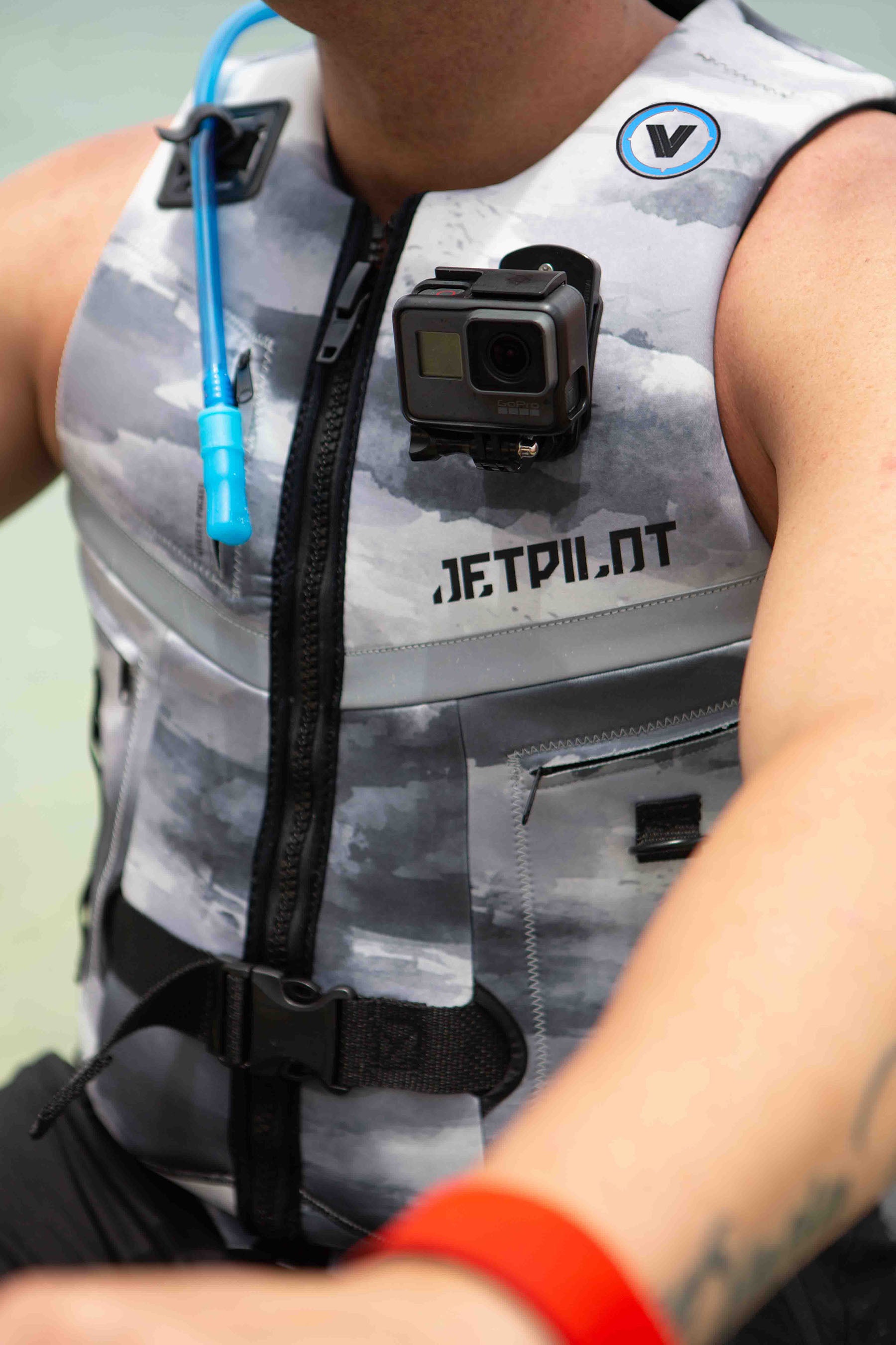 Jetpilot Venture Mens Neo Life Jacket - Grey/Camo