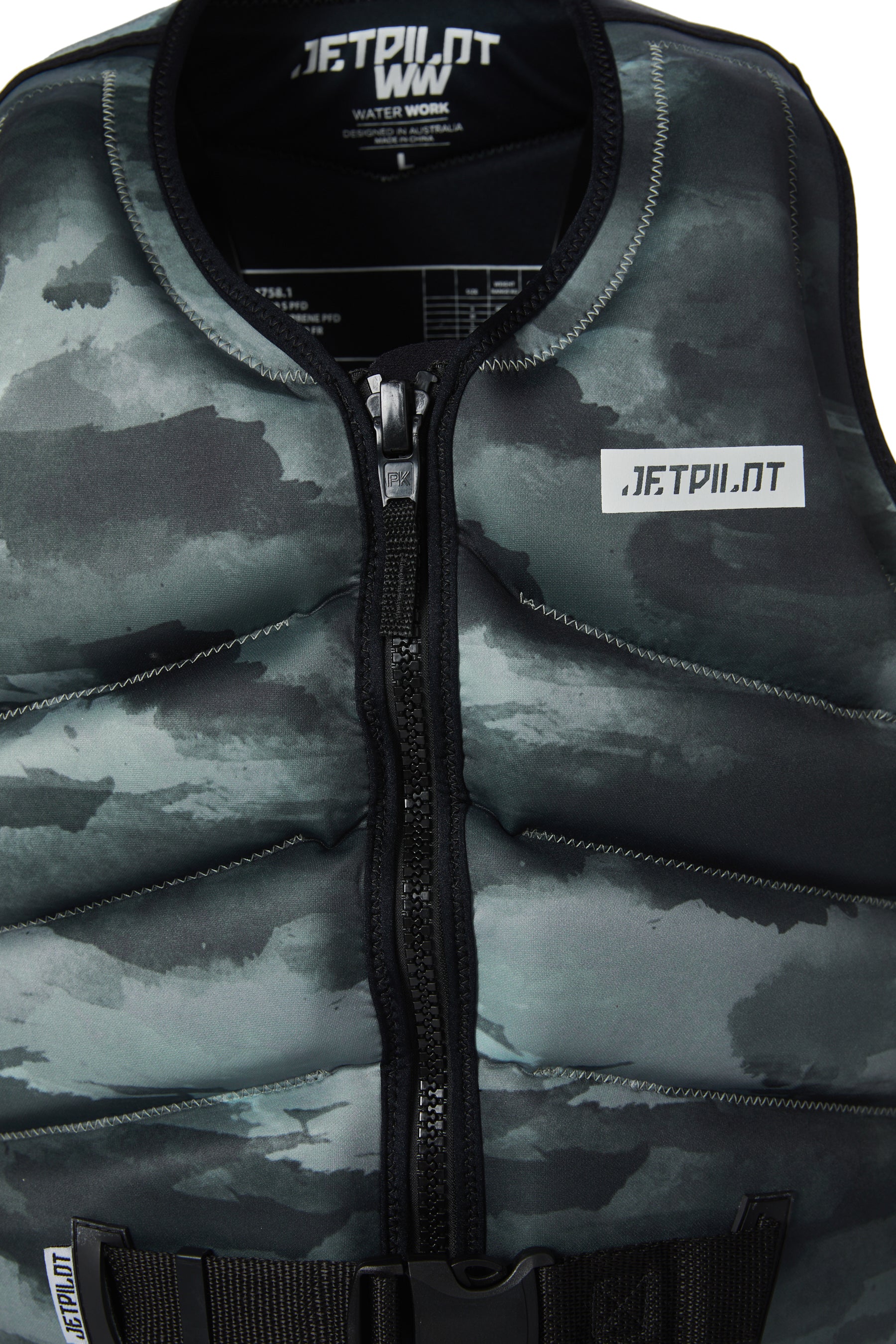 Jetpilot Freeride Life Jacket - Green Camo 4