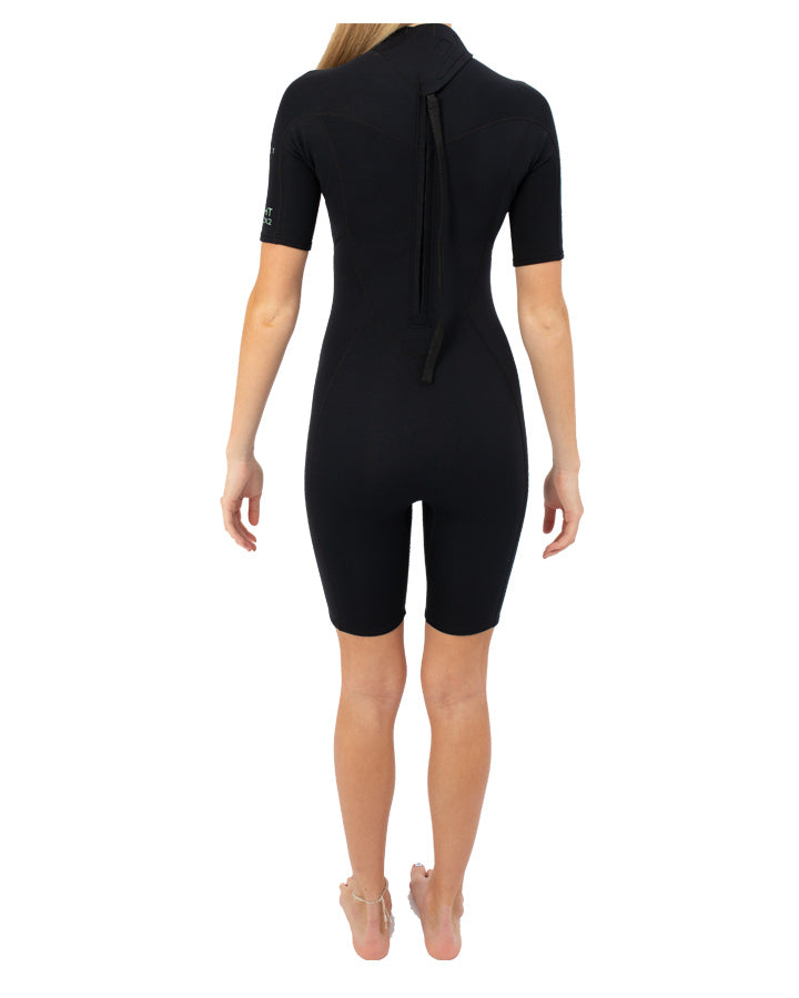 Jetpilot Flight 2X2 Womens Springsuit - Black - photo 2 — view 02 (3)
