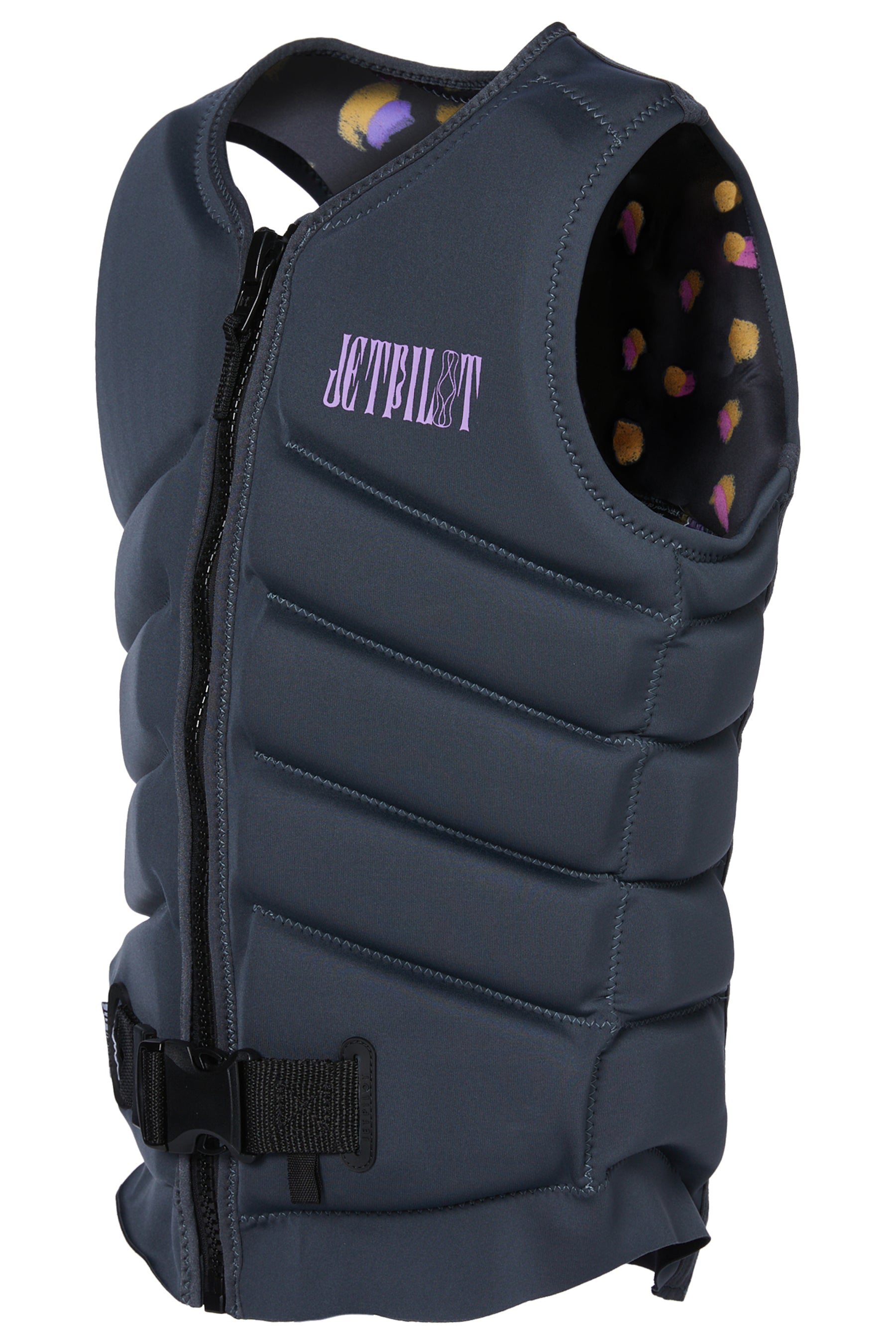 Jetpilot X1 F/E Ladies Life Jacket - Sina Fuchs Edition Charcoal 2