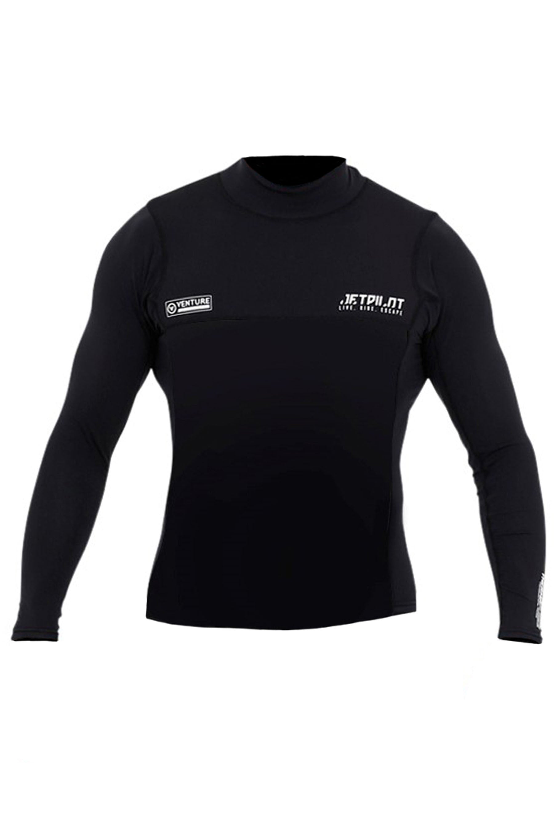Jetpilot Venture Thermafleece L/S Rashie - Black