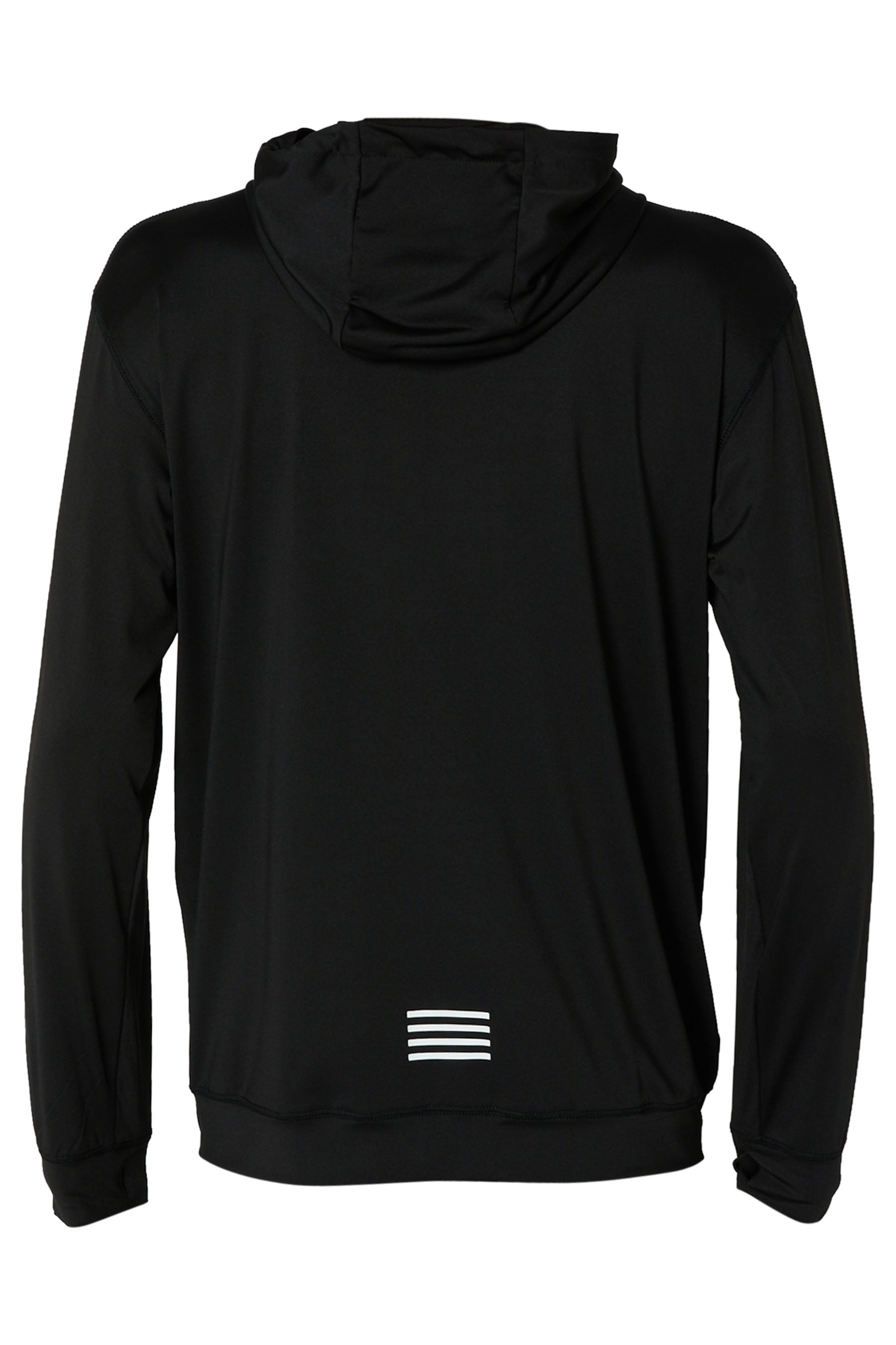 Rx Vault Mens Fz Hooded Rashie Black 3