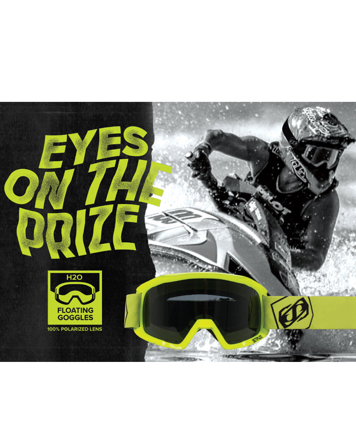 Jetpilot H2O Floating Googles - Lime 2