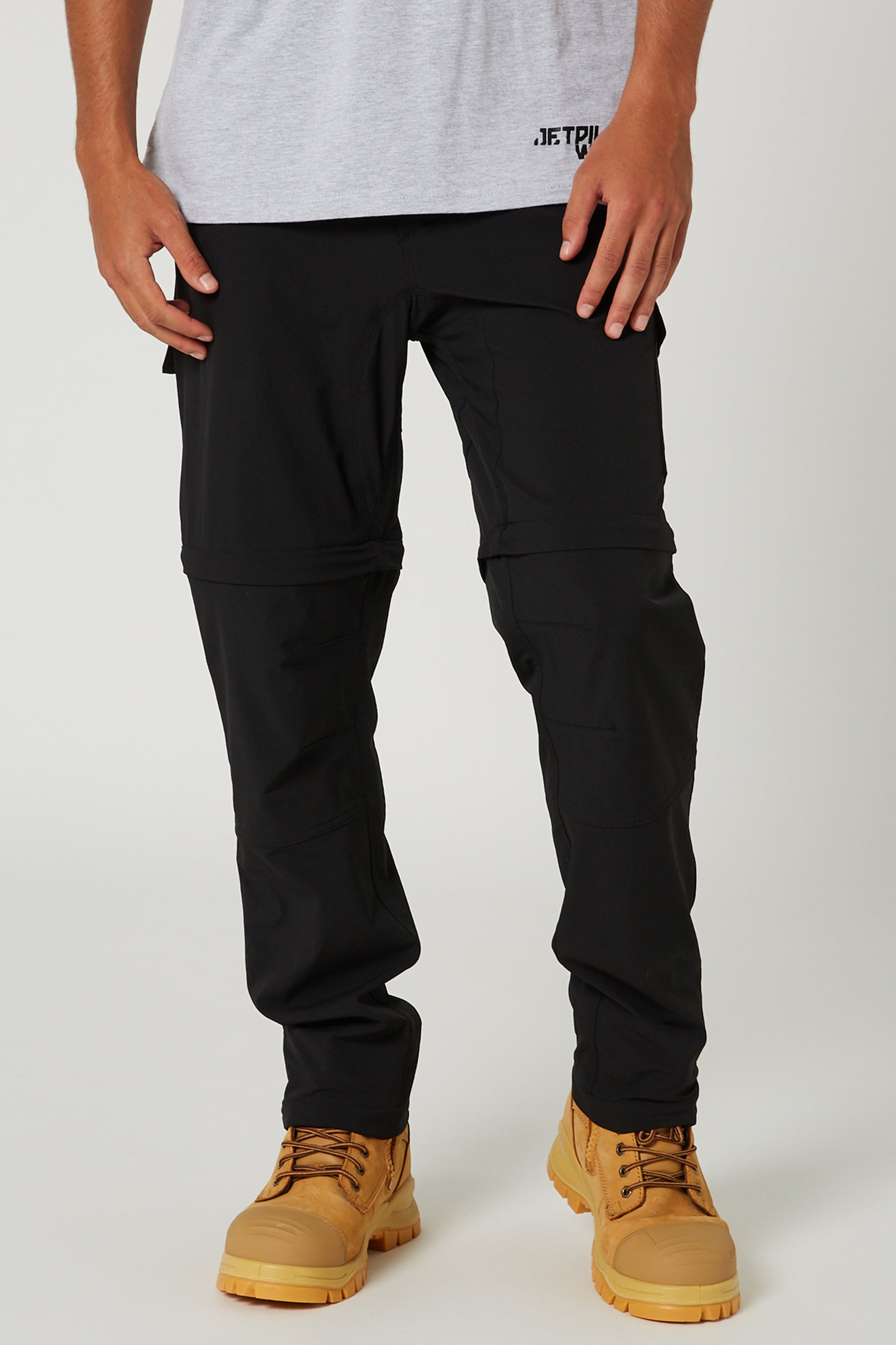 Jet-Lite 2In1 Zip Off Utility Pant - Black