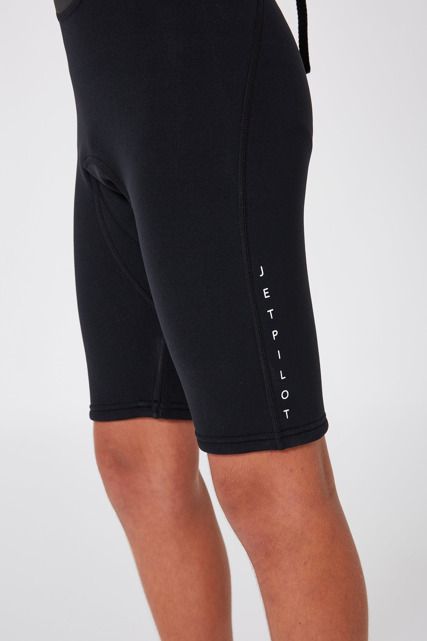 Jetpilot Flight Youth 2/2Mm Short Sleeve Springsuit - Black/Black - photo 8 — image 2