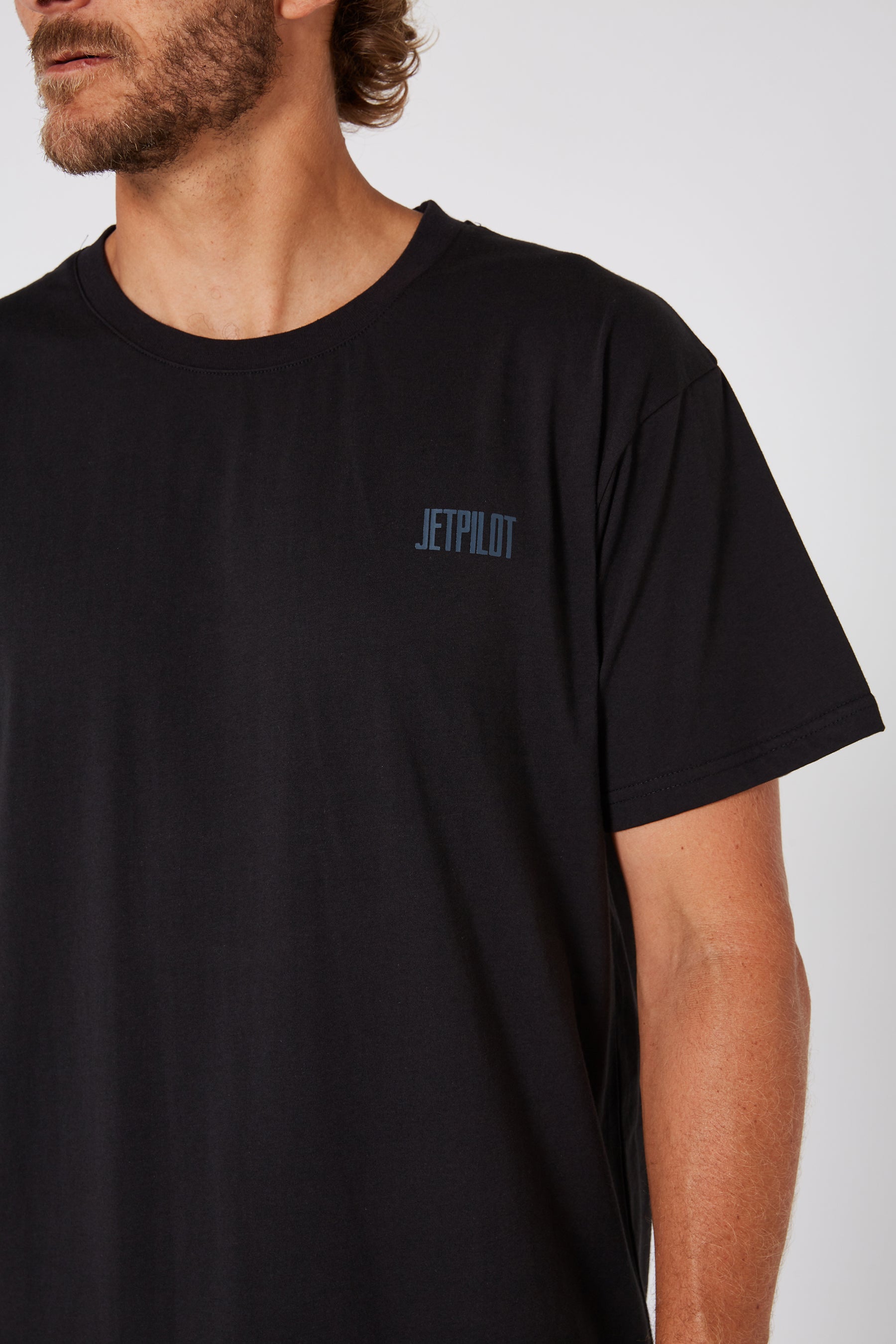 Jetpilot Flipped Unisex S/S Tee - Black