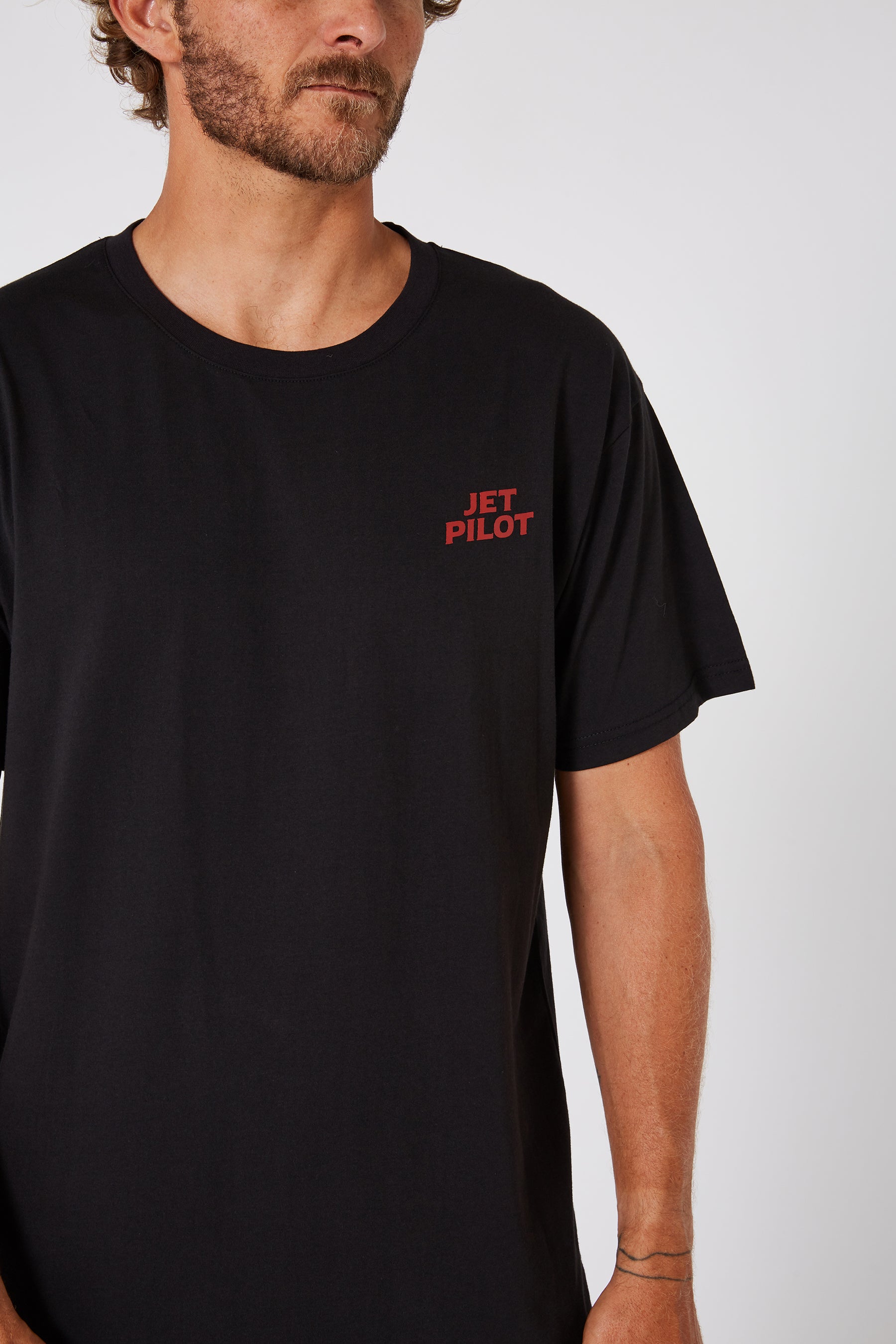 Jetpilot Keg Fishin Mens S/S Tee - Black