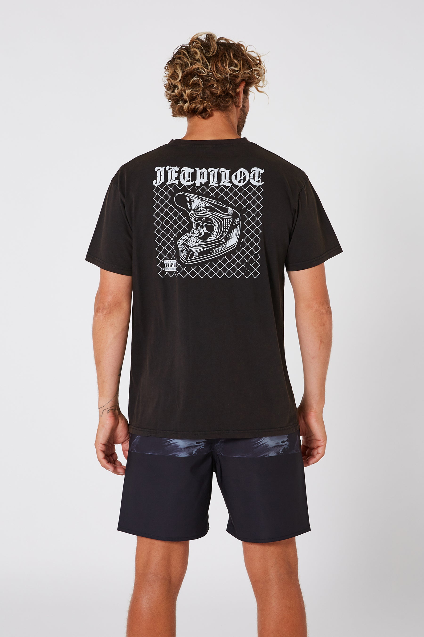 Jetpilot Dead Ringer Mens Ss Tee