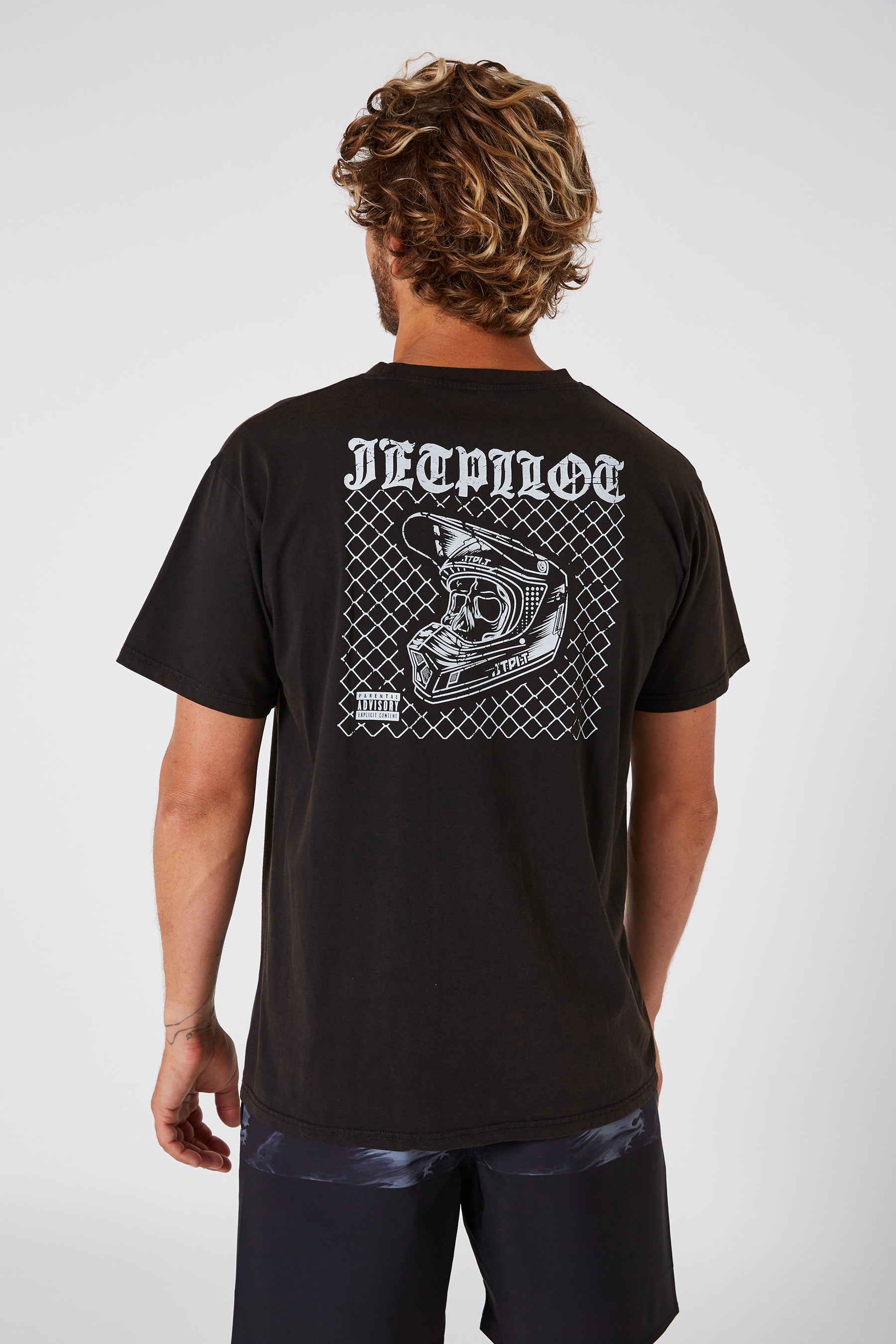 Jetpilot Dead Ringer Mens Ss Tee