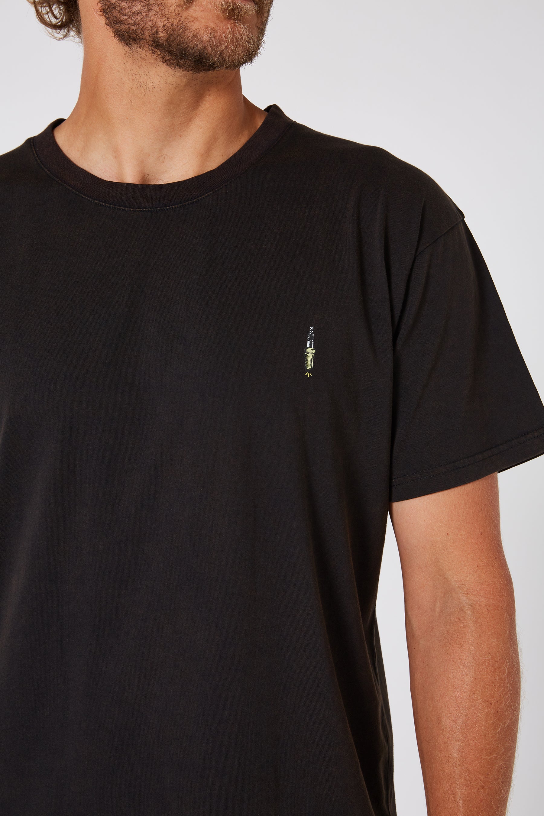 Jetpilot Sparked Mens S/S Tee - Black