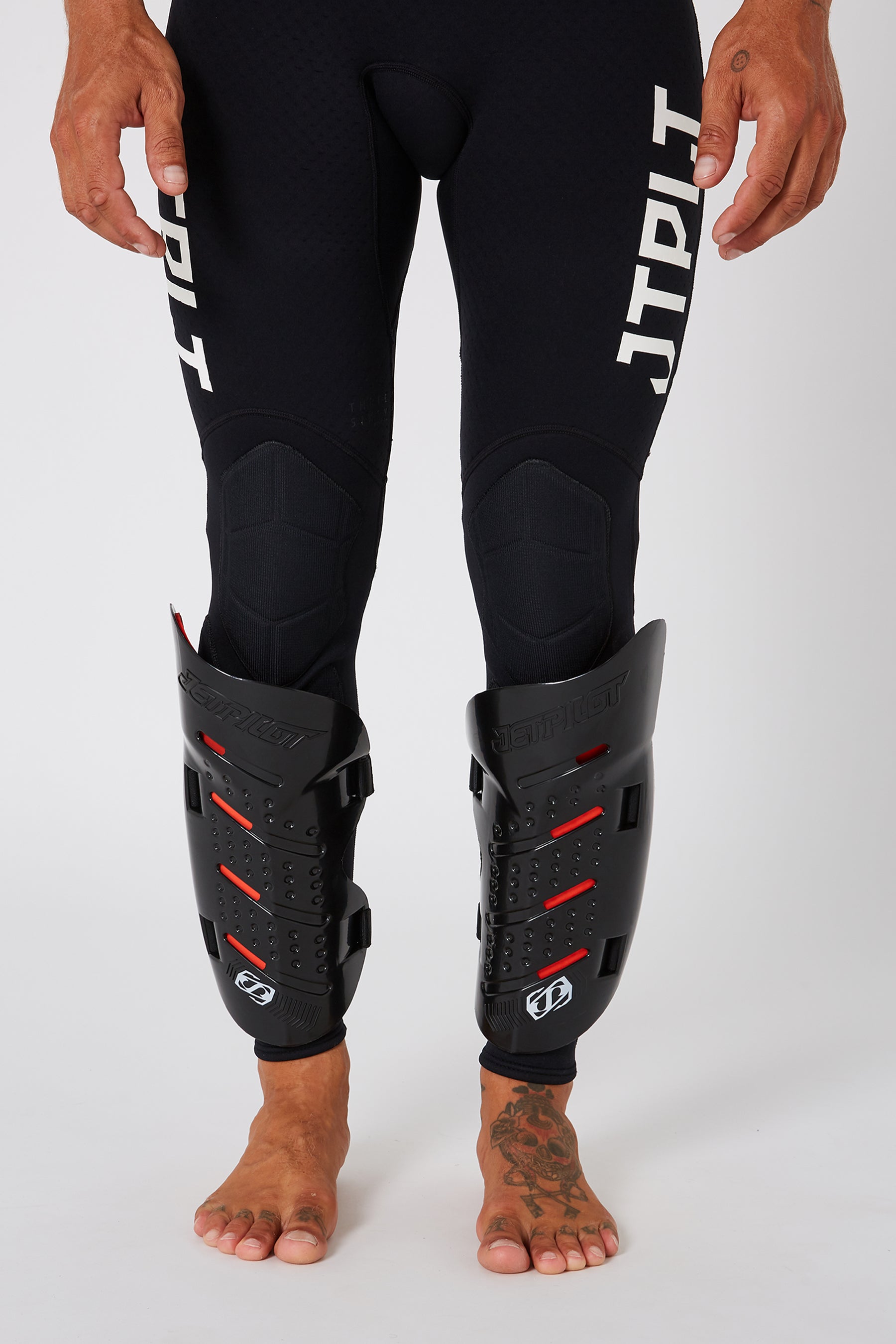 Jetpilot RX Protech Leg Guards - Black