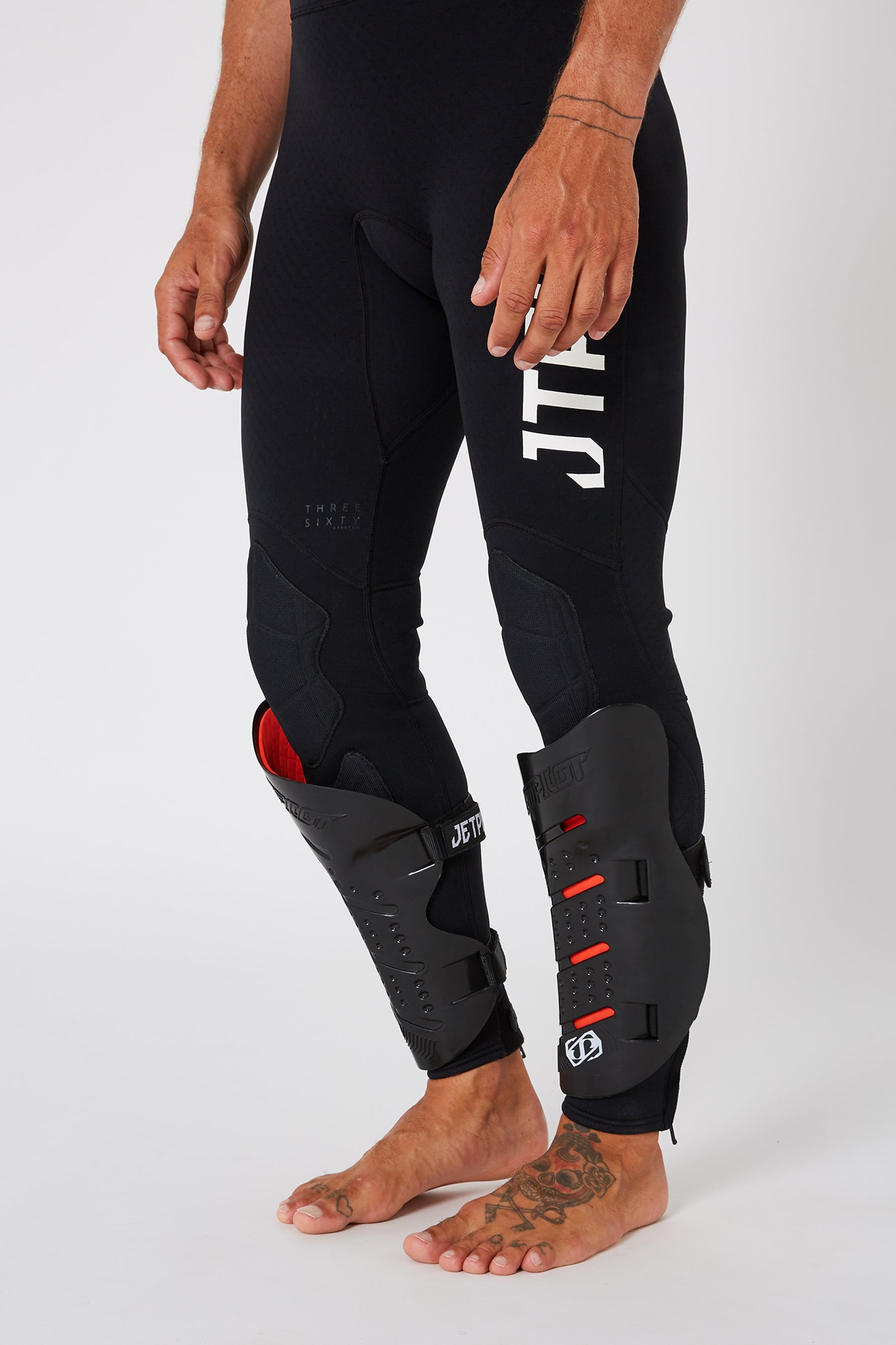 Jetpilot RX Protech Leg Guards - Black