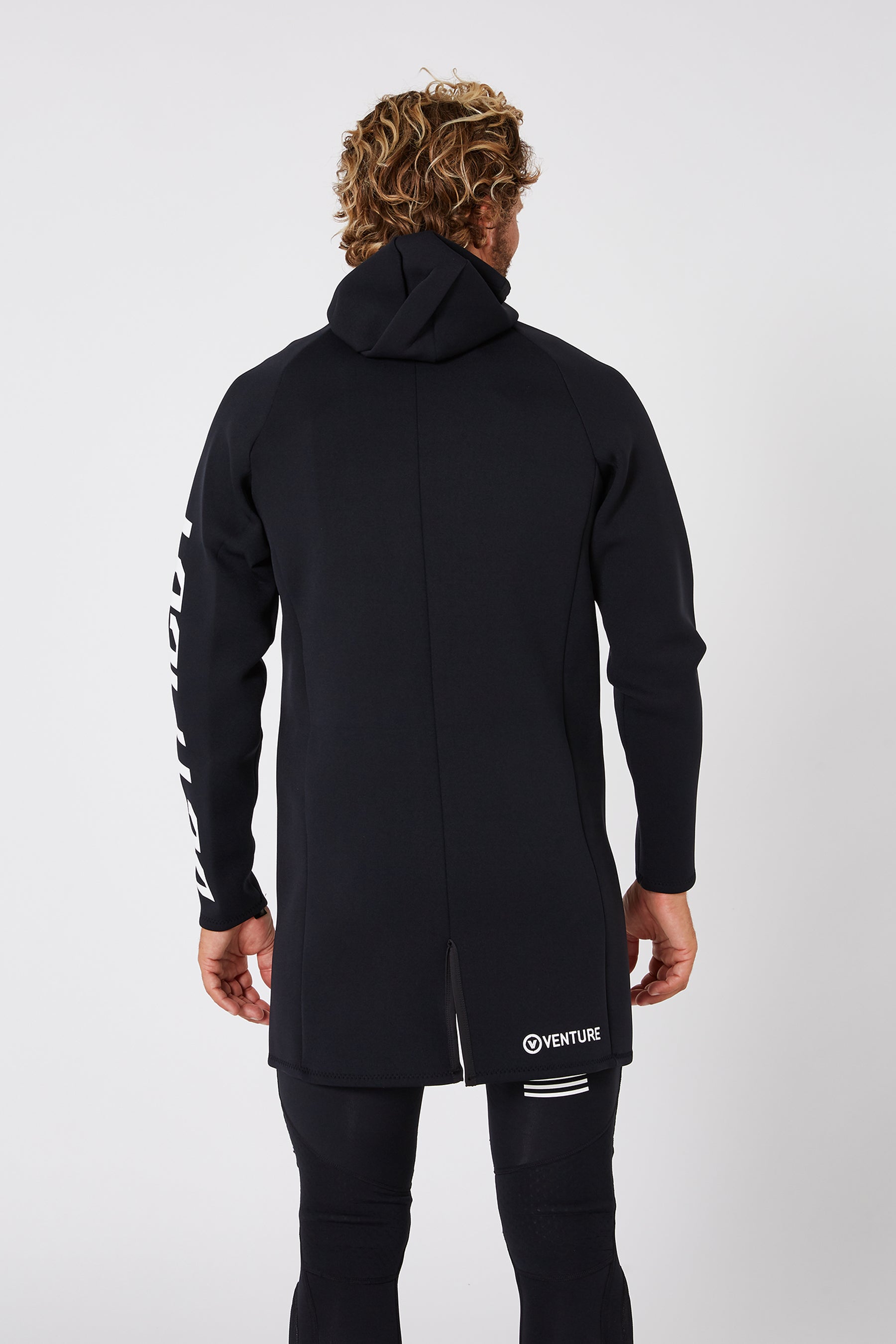 Jetpilot Venture Mens Long Tour Coat - Black