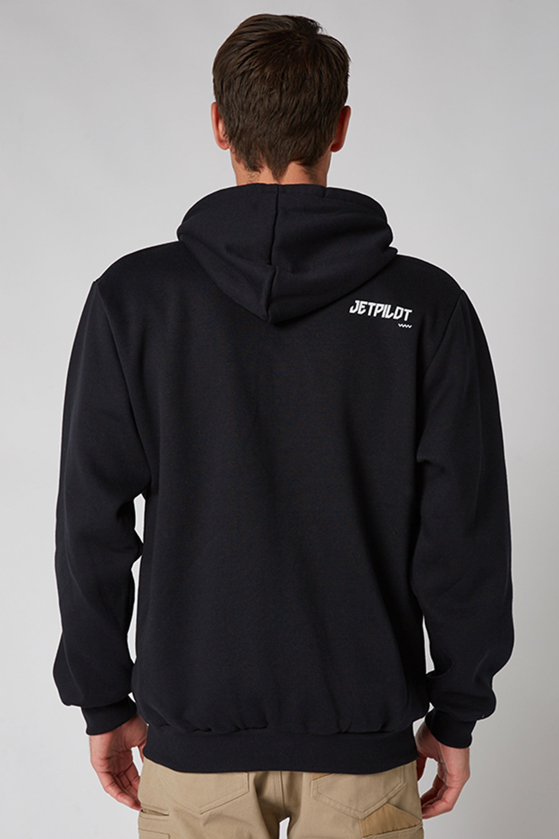 Fueled 2 Mens Zip Up Hoodie - Black
