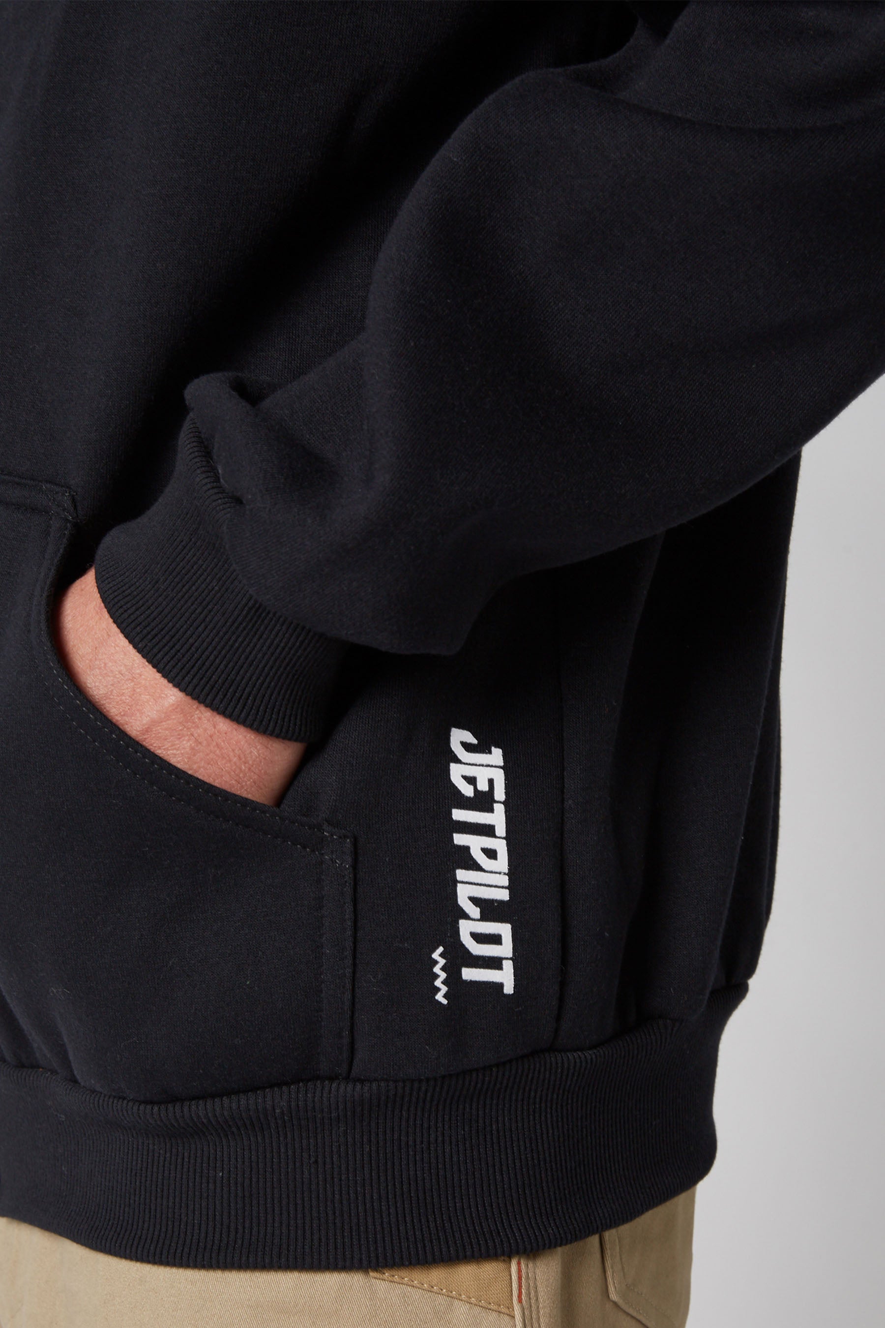 Fueled 2 Mens Zip Up Hoodie - Black