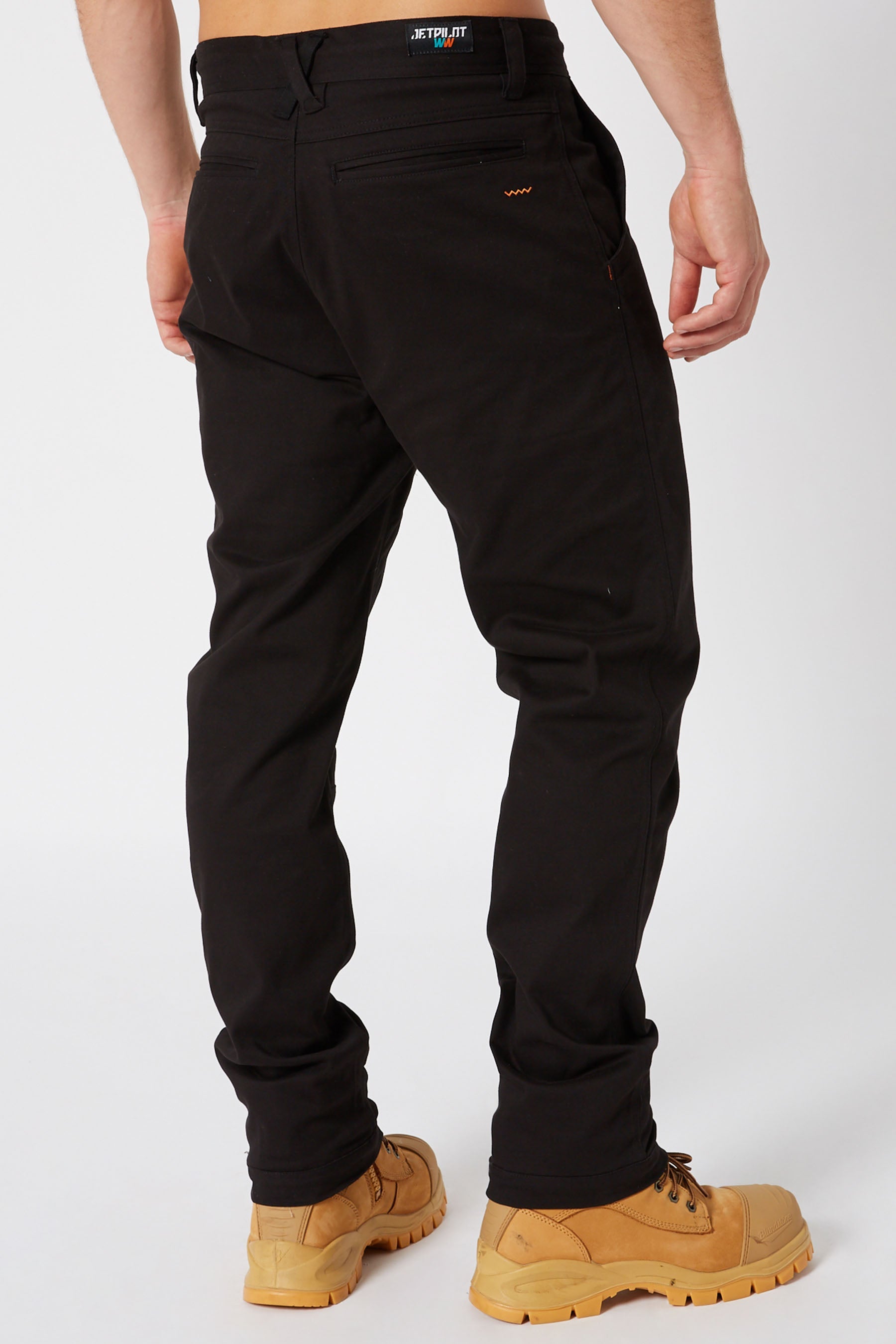 Jetpilot 5 Day Chino Mens Pant - Black - photo 4 — view 05 (3)