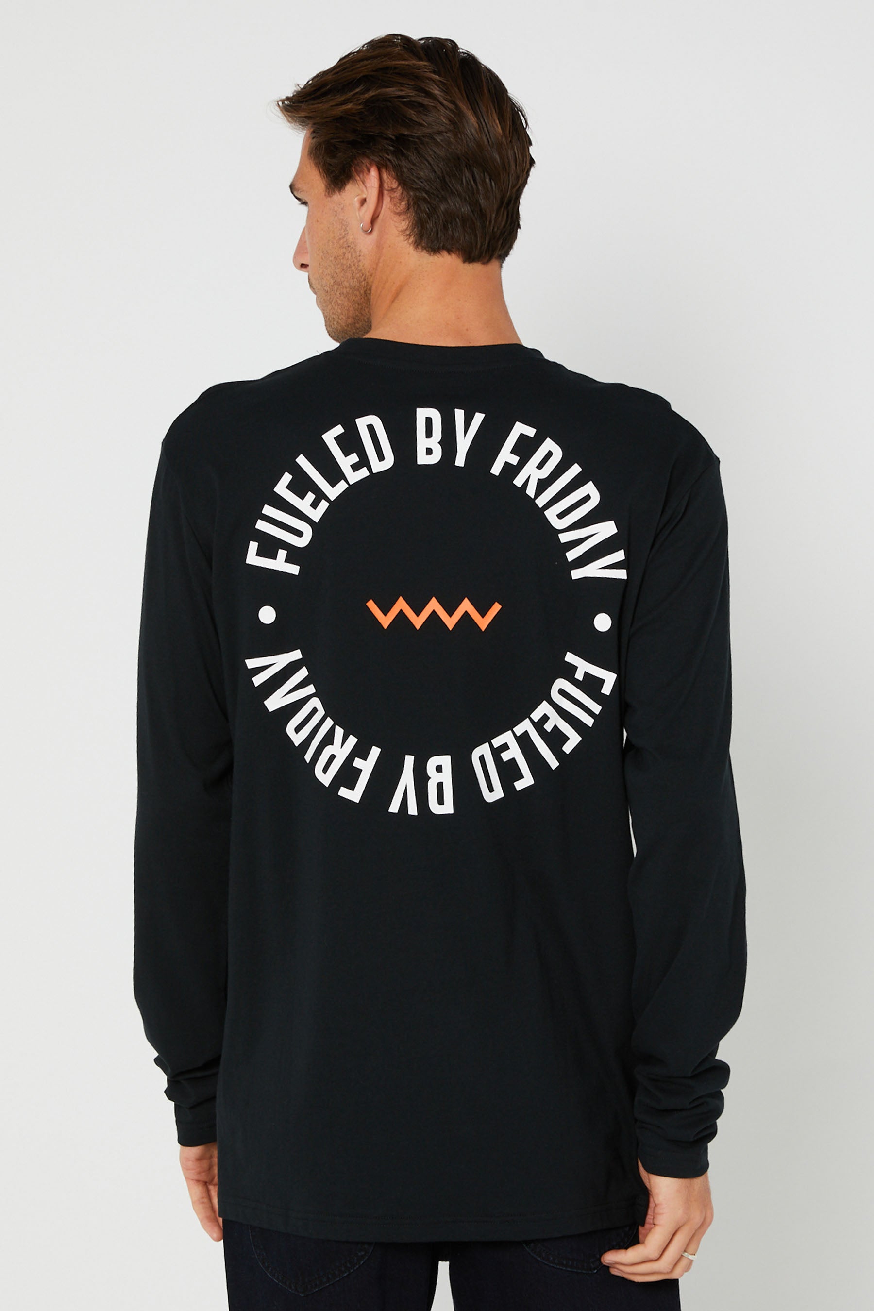 Jetpilot Friday Mens L/S Tee - Black - photo 3 — view 03 (3)
