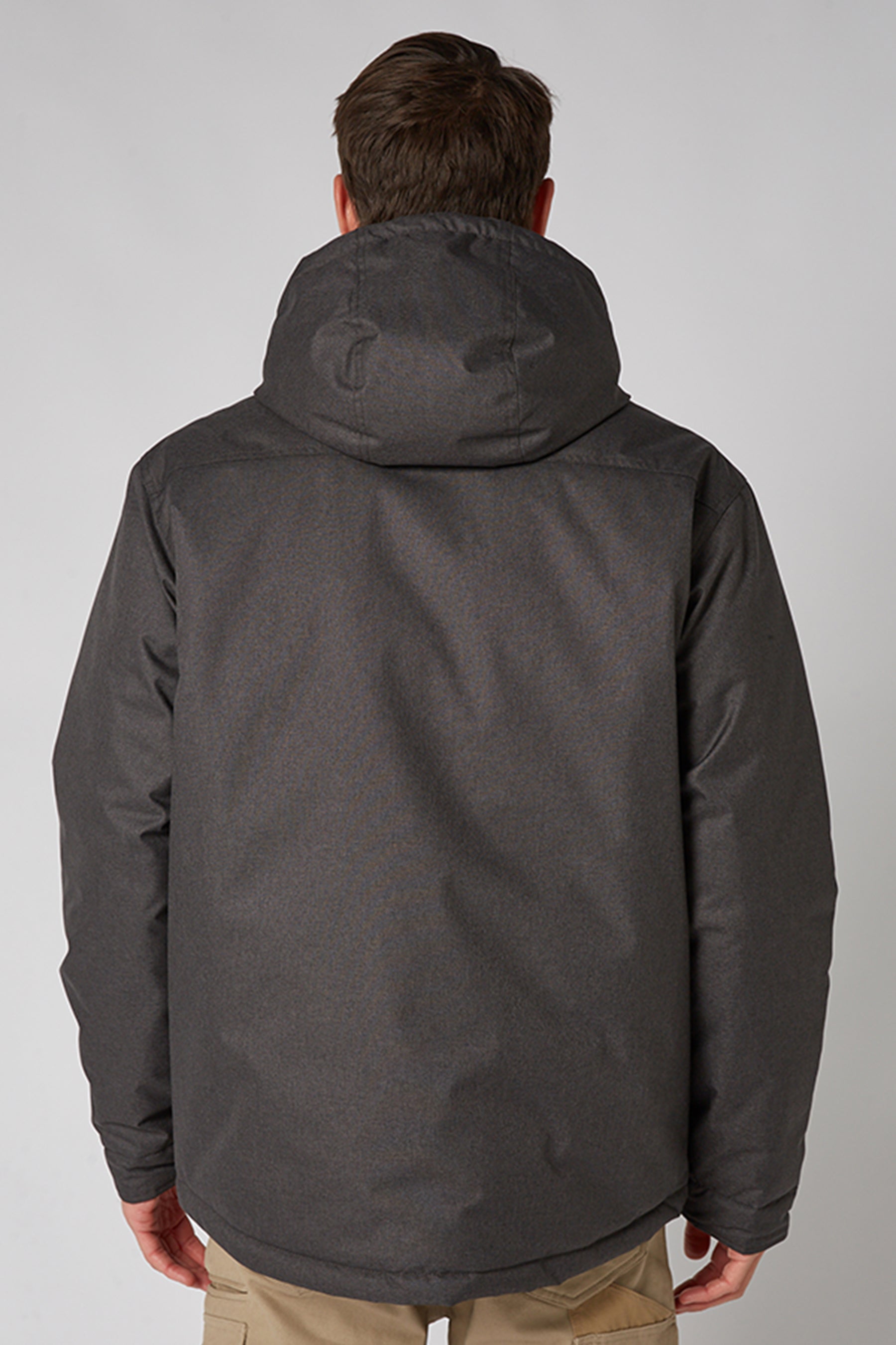 Jetpilot Onsite Pro Mens Jacket - Charcoal - photo 3 — view 03 (3)