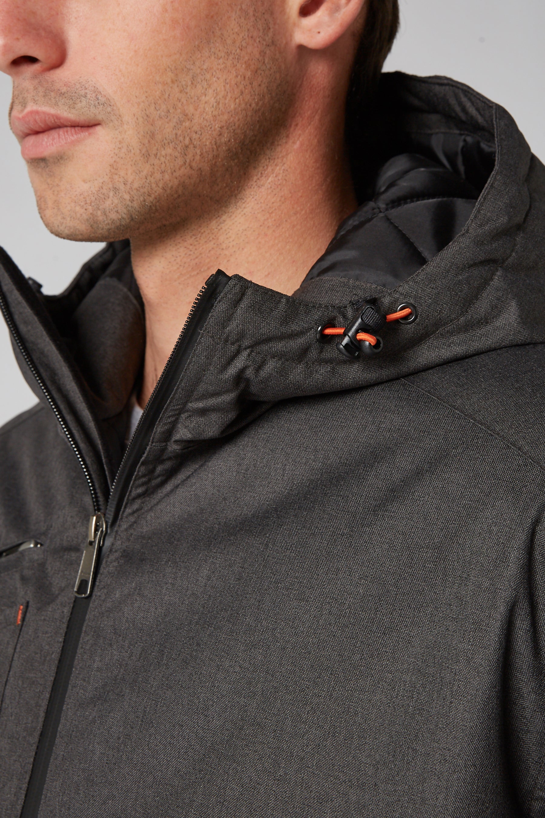 Jetpilot Onsite Pro Mens Jacket - Charcoal - photo 4 — view 04 (3)
