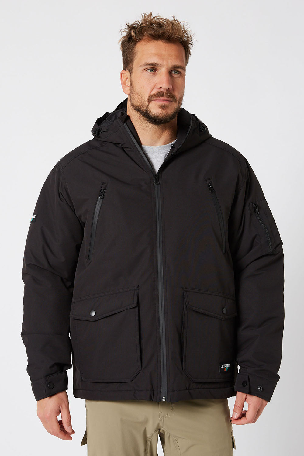 Jetpilot Mens Onsite Jacket - Black