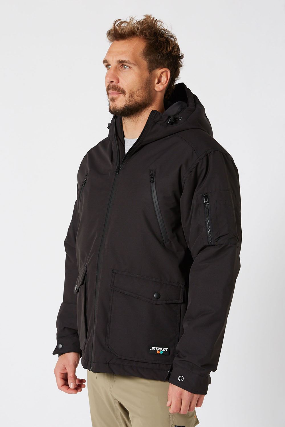 Jetpilot Mens Onsite Jacket - Black