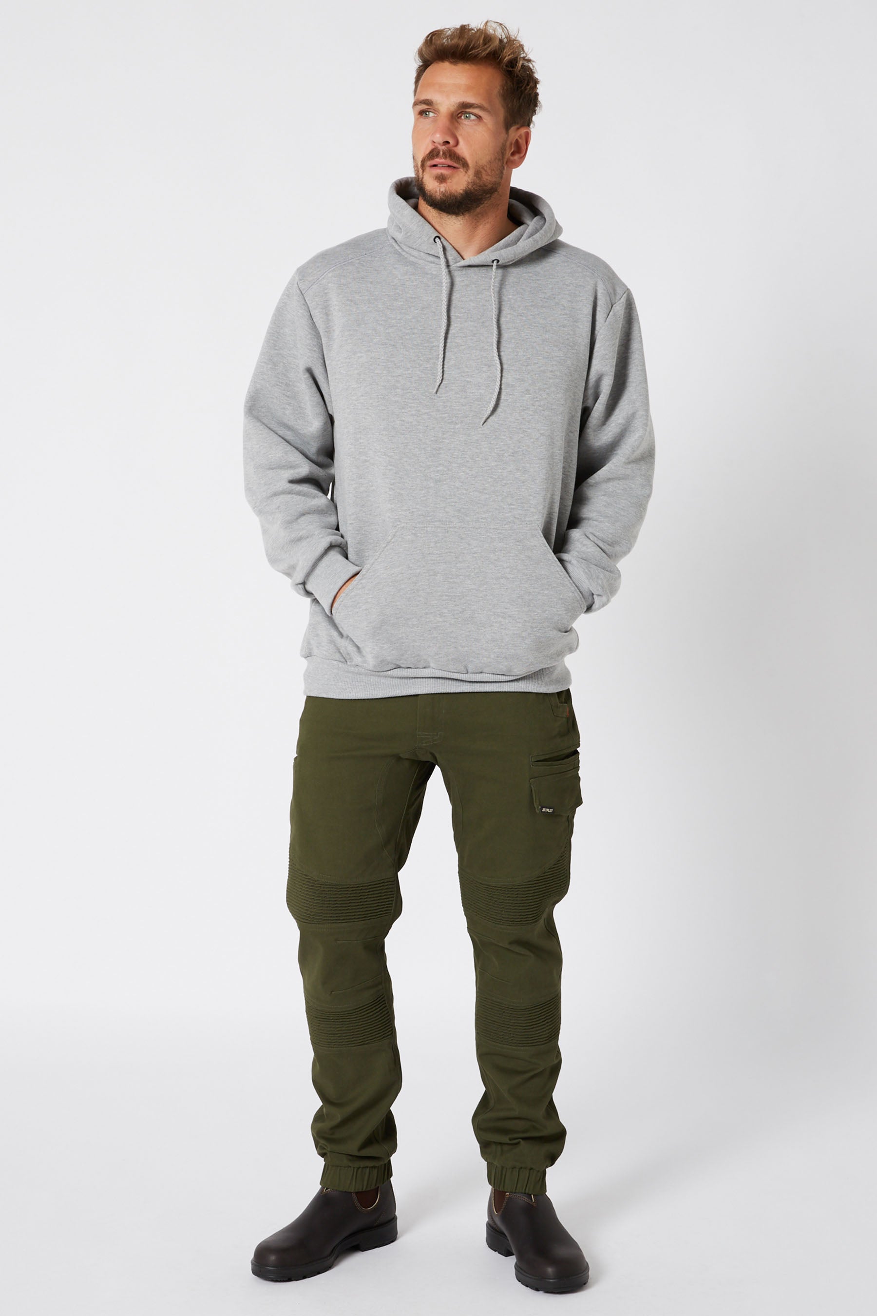 Jetpilot Fueled 2 Mens Pullover Hoodie - Heather