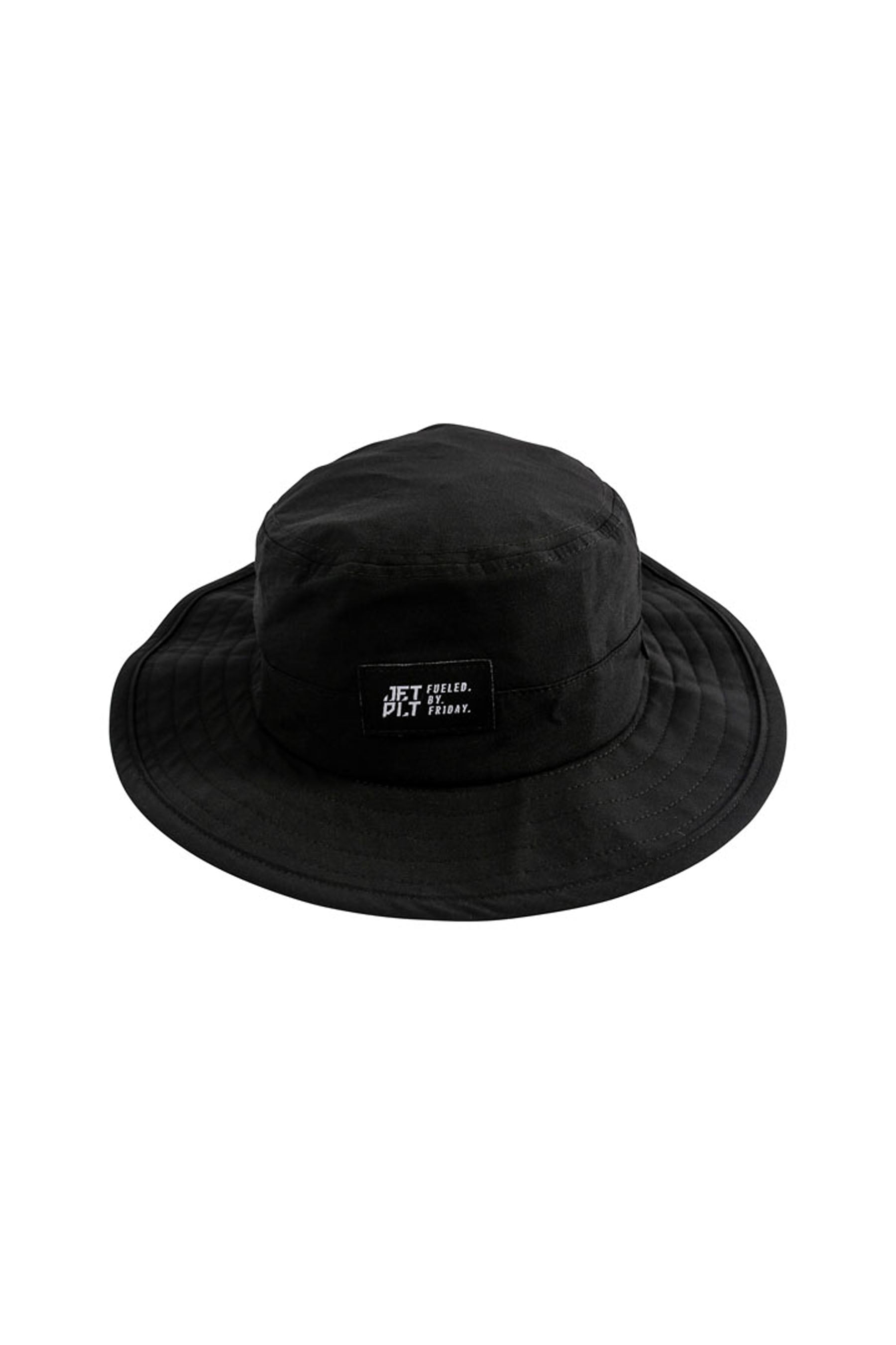 Jetpilot Jet-Lite Mens Wide Brim Hat - Black