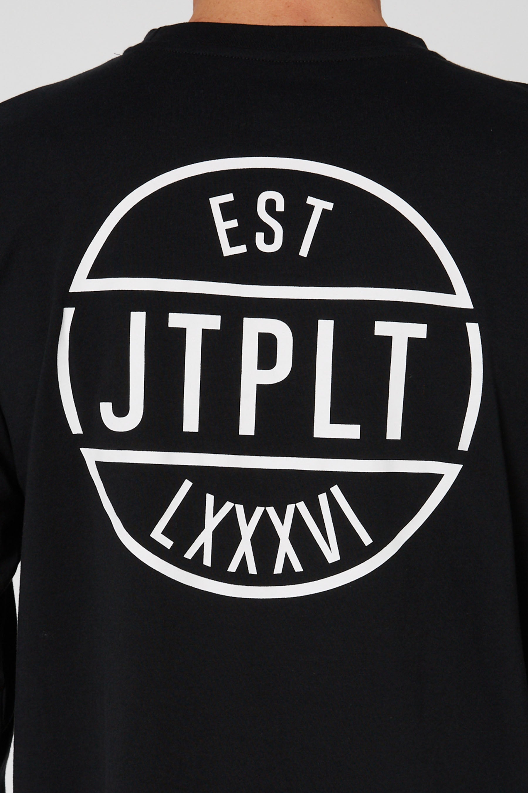 Jetpilot Mens Circle L/S Tee - Black - photo 6 — view 06 (3)